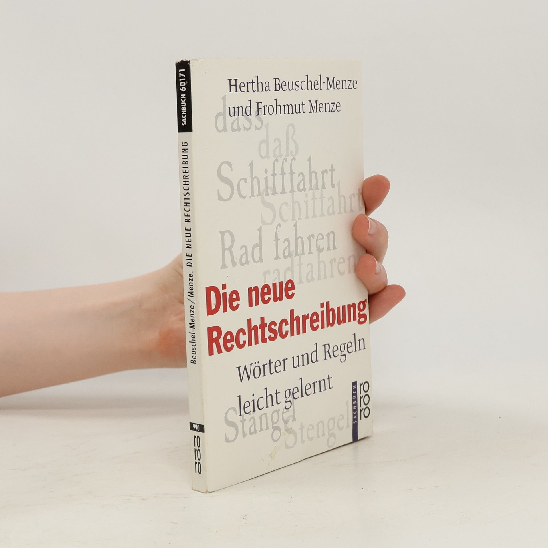 Hertha Beuschel-Menze Die neue Rechtschreibung