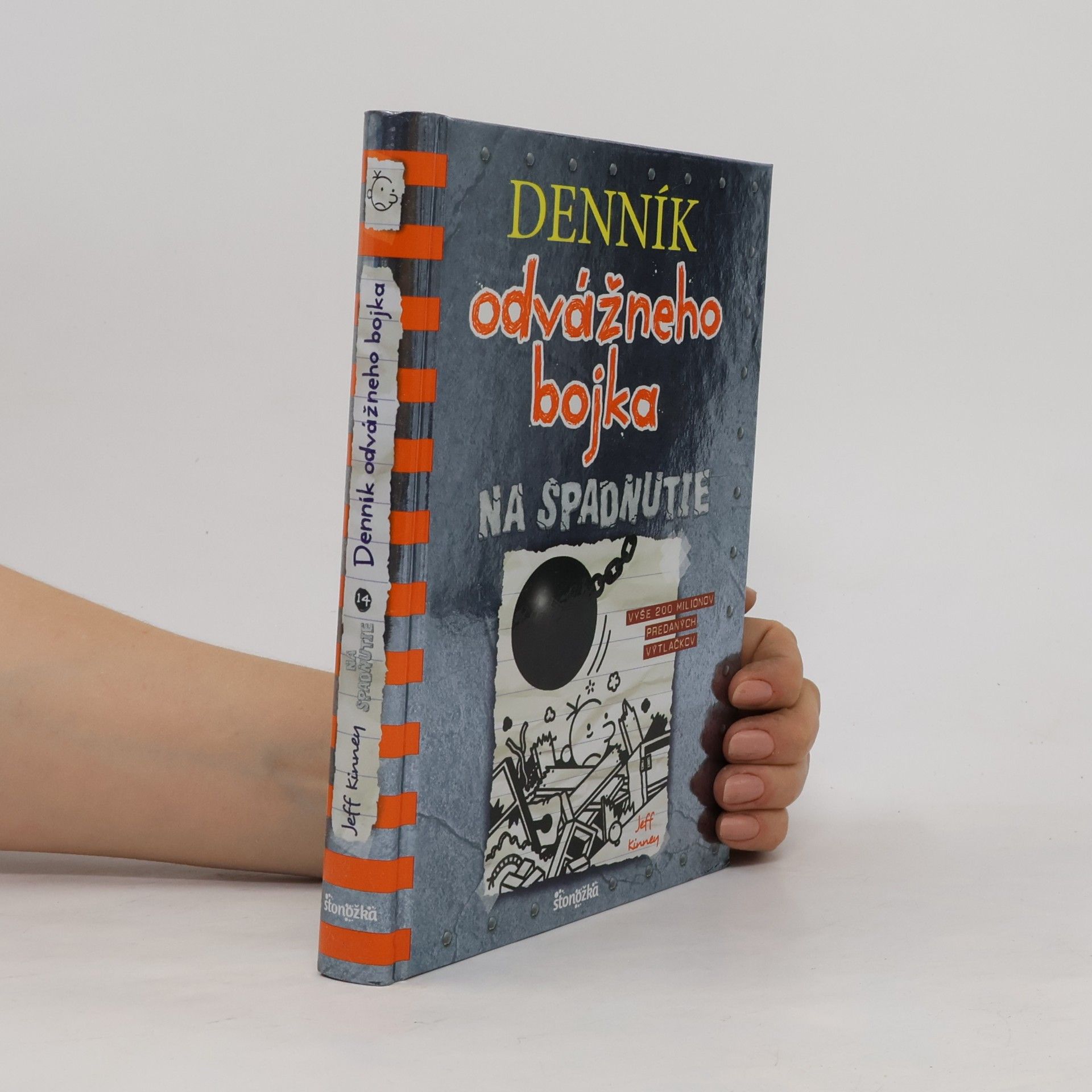 Jeff Kinney Denník odvážneho bojka 14. Na spadnutie