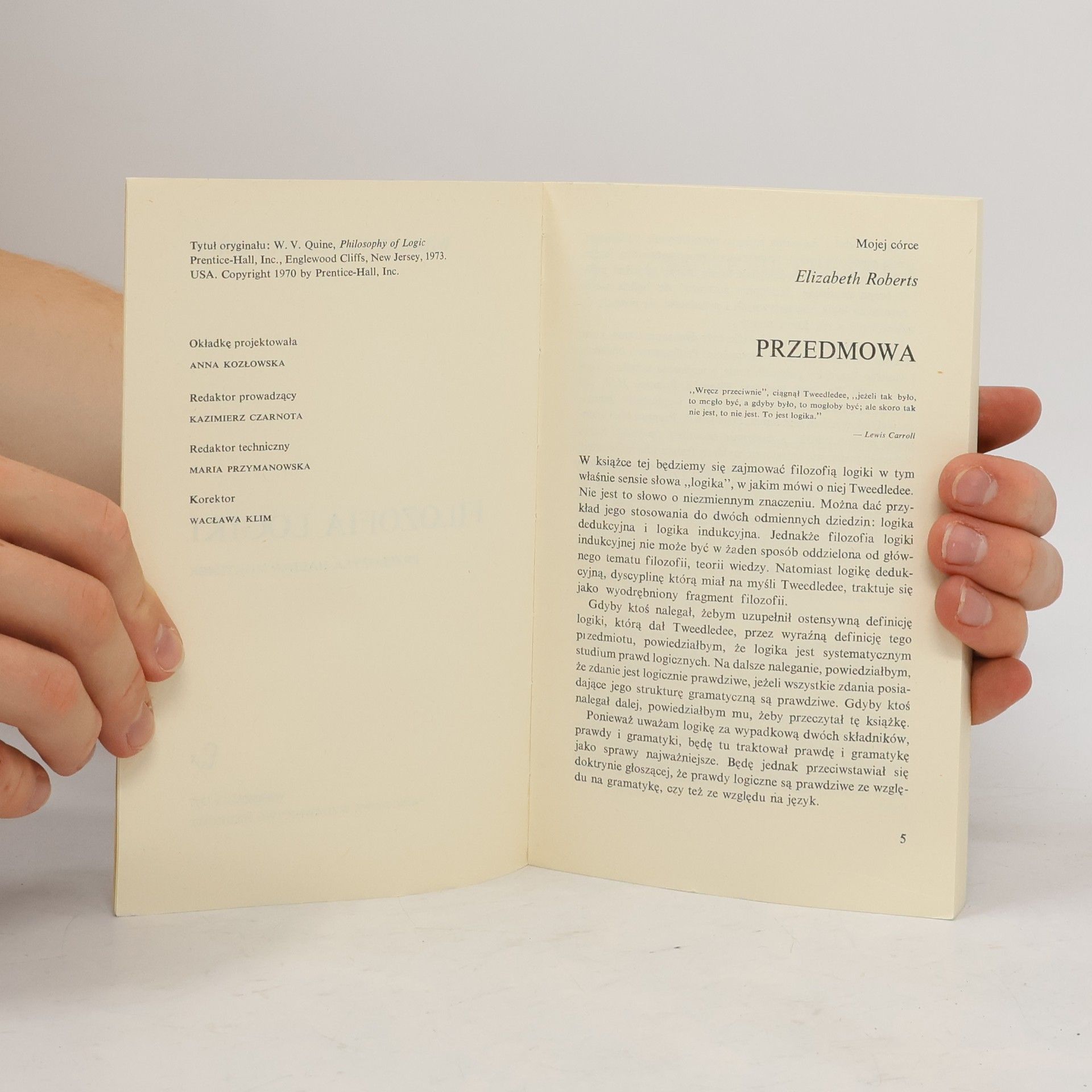 Willard Van Orman Quine Filozofia logiki