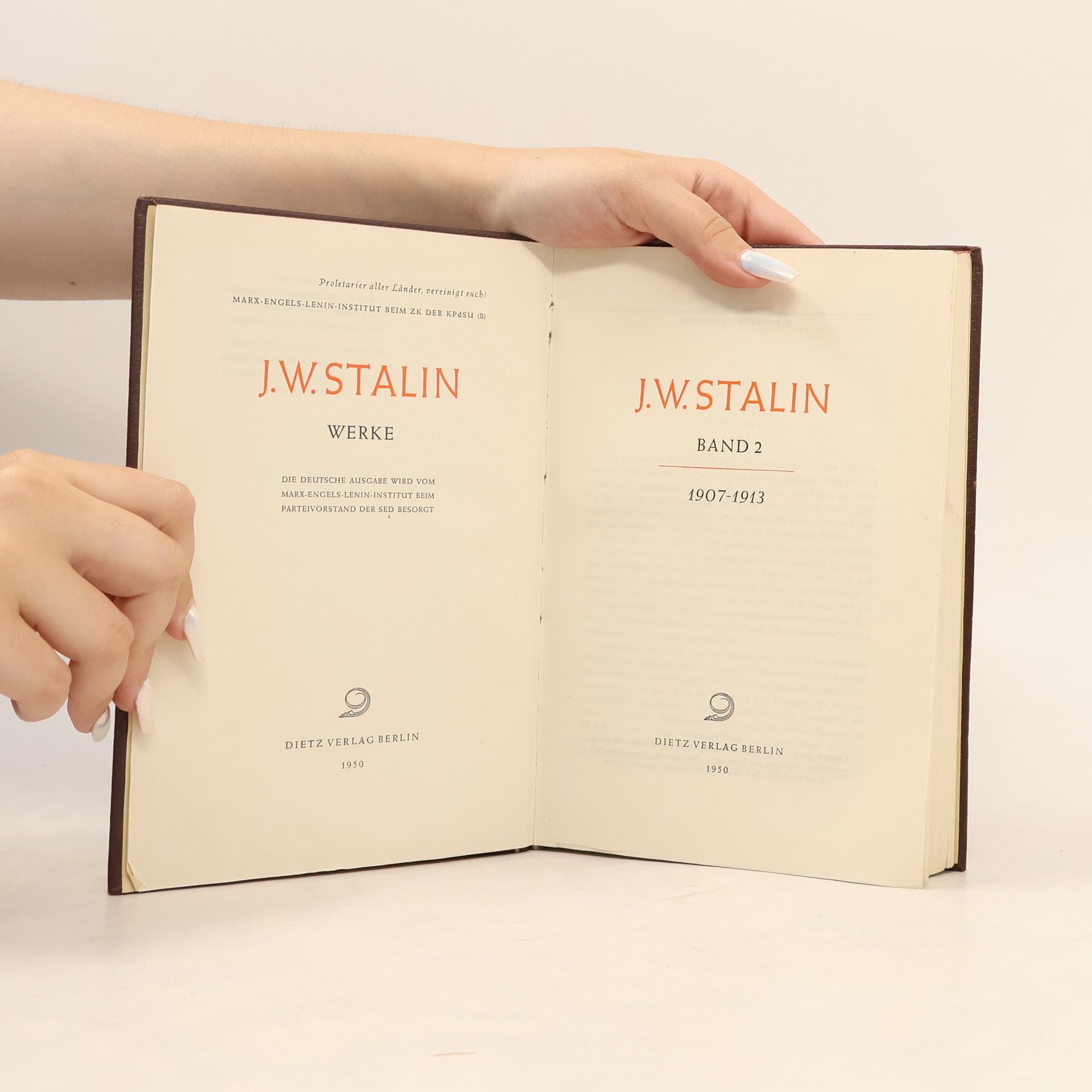 J. Stalin Werke 2