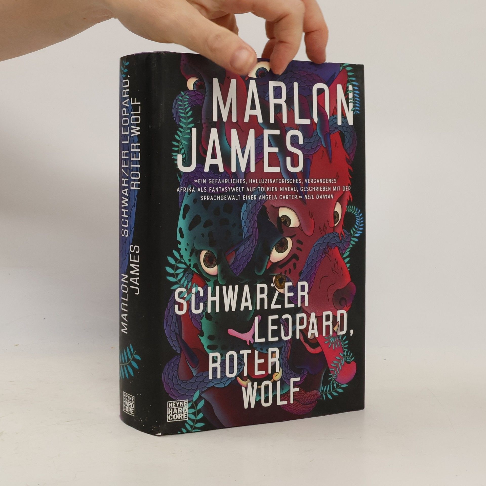 Marlon James Schwarzer Leopard, roter Wolf