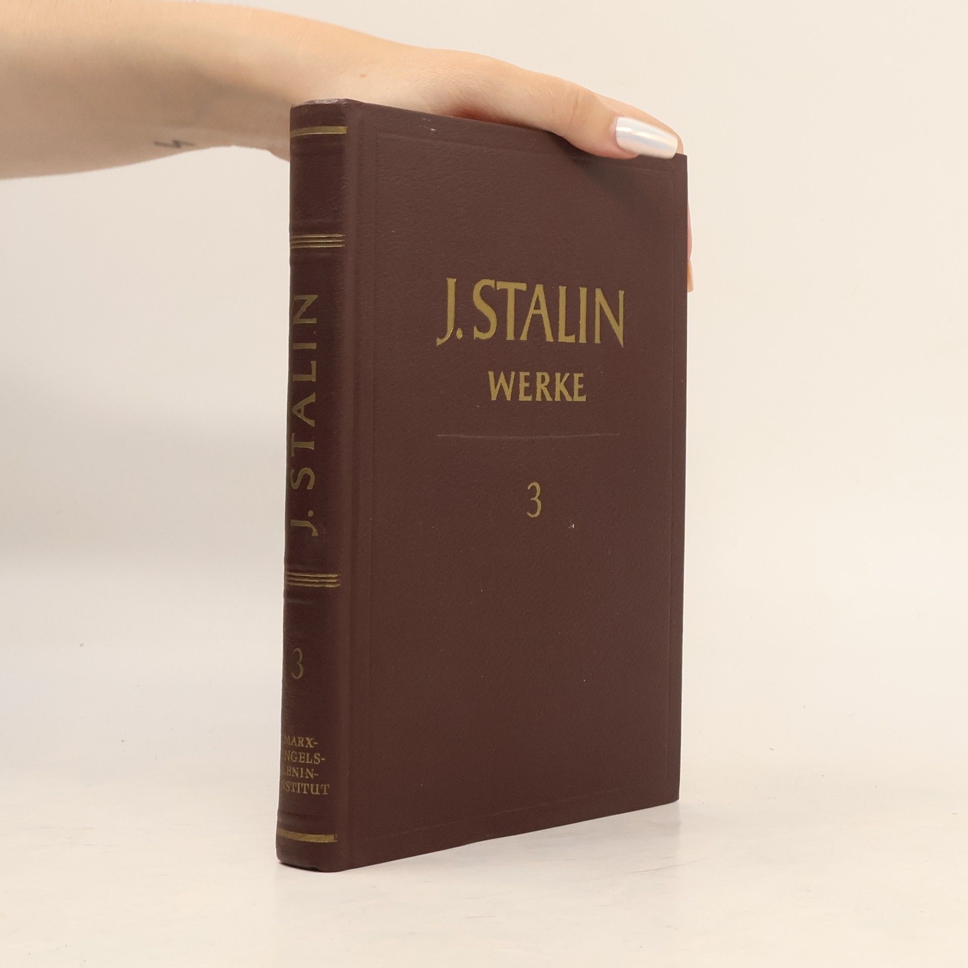 J.W. Stalin Werke 3