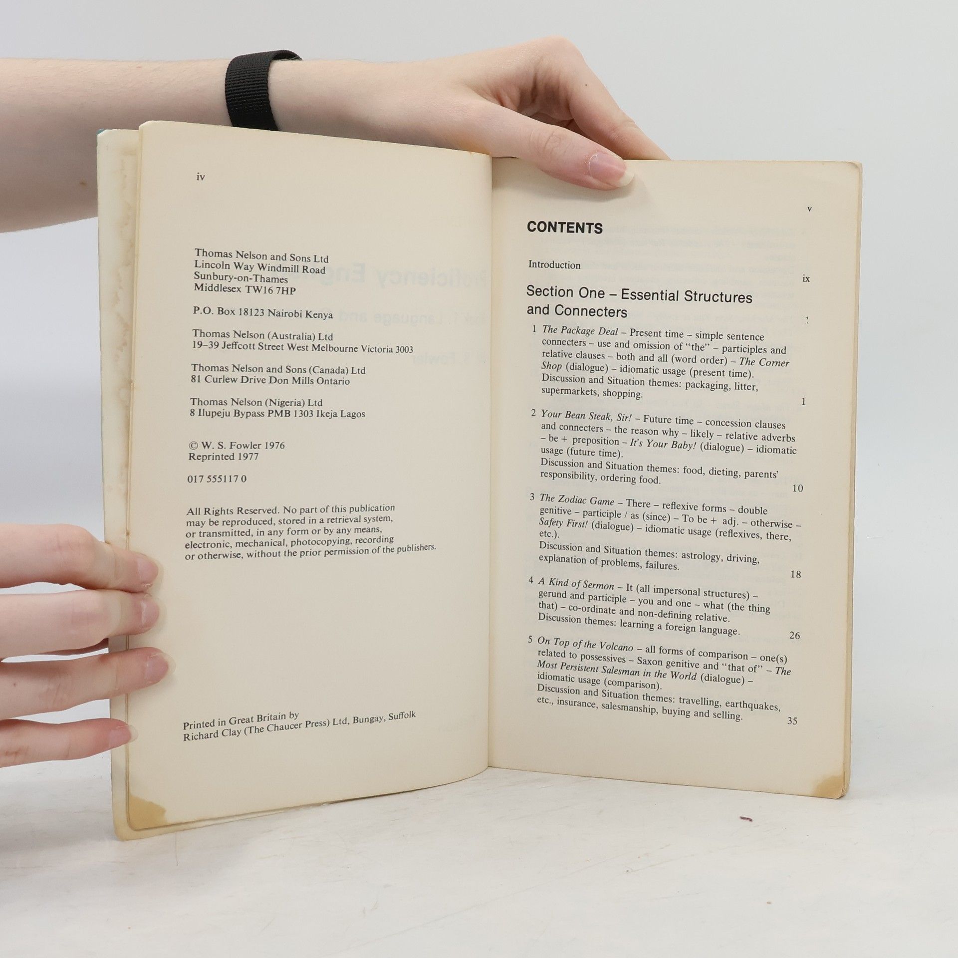 W. S. Fowler Proficiency English 1: Language and Composition