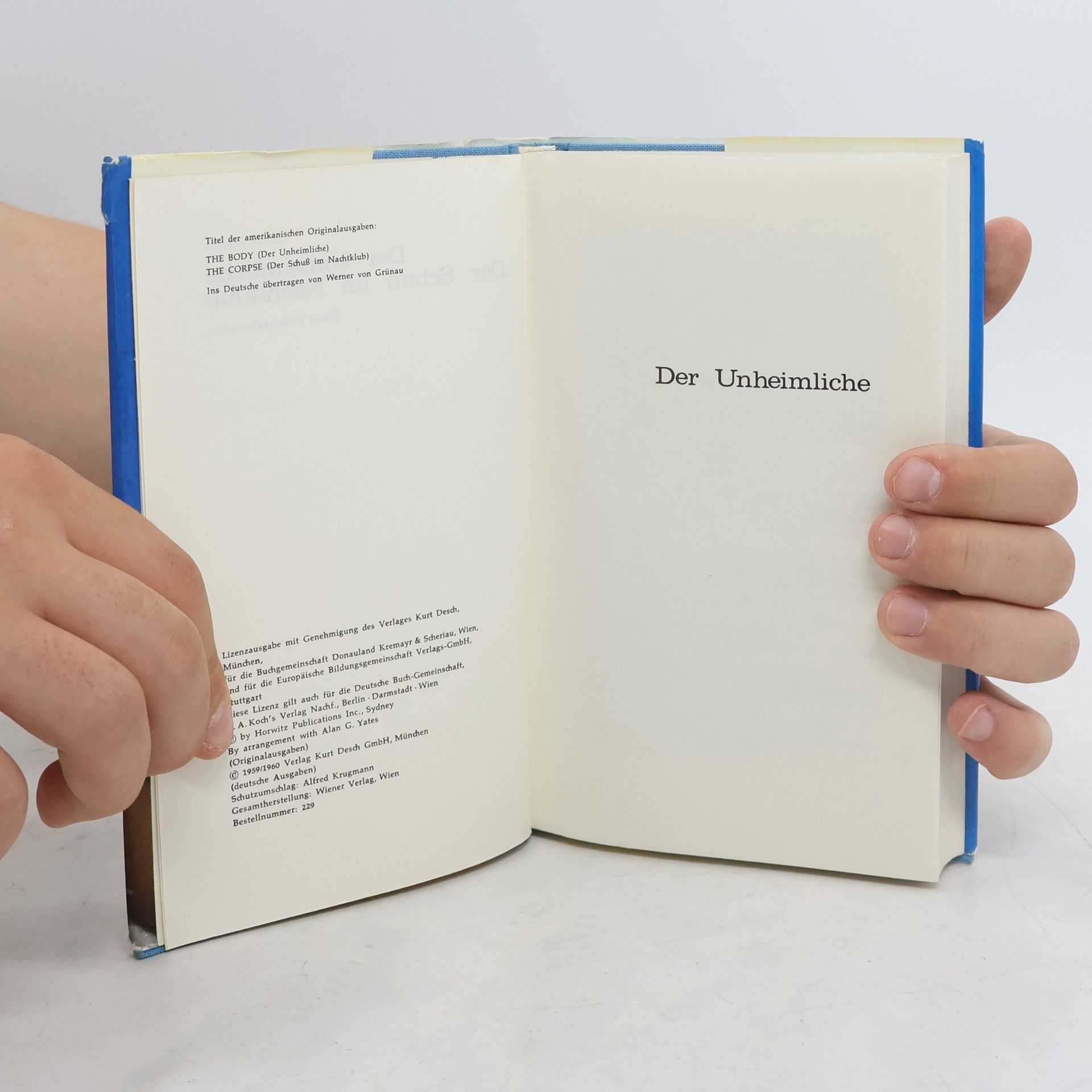 Carter Brown Der Unheimliche. Der Schuss im Nachtklub