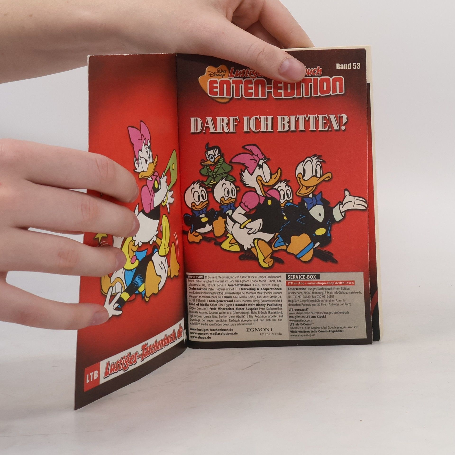 Walt Disney Lustiges Taschenbuch: Enten-Edition 53. Darf ich bitten?