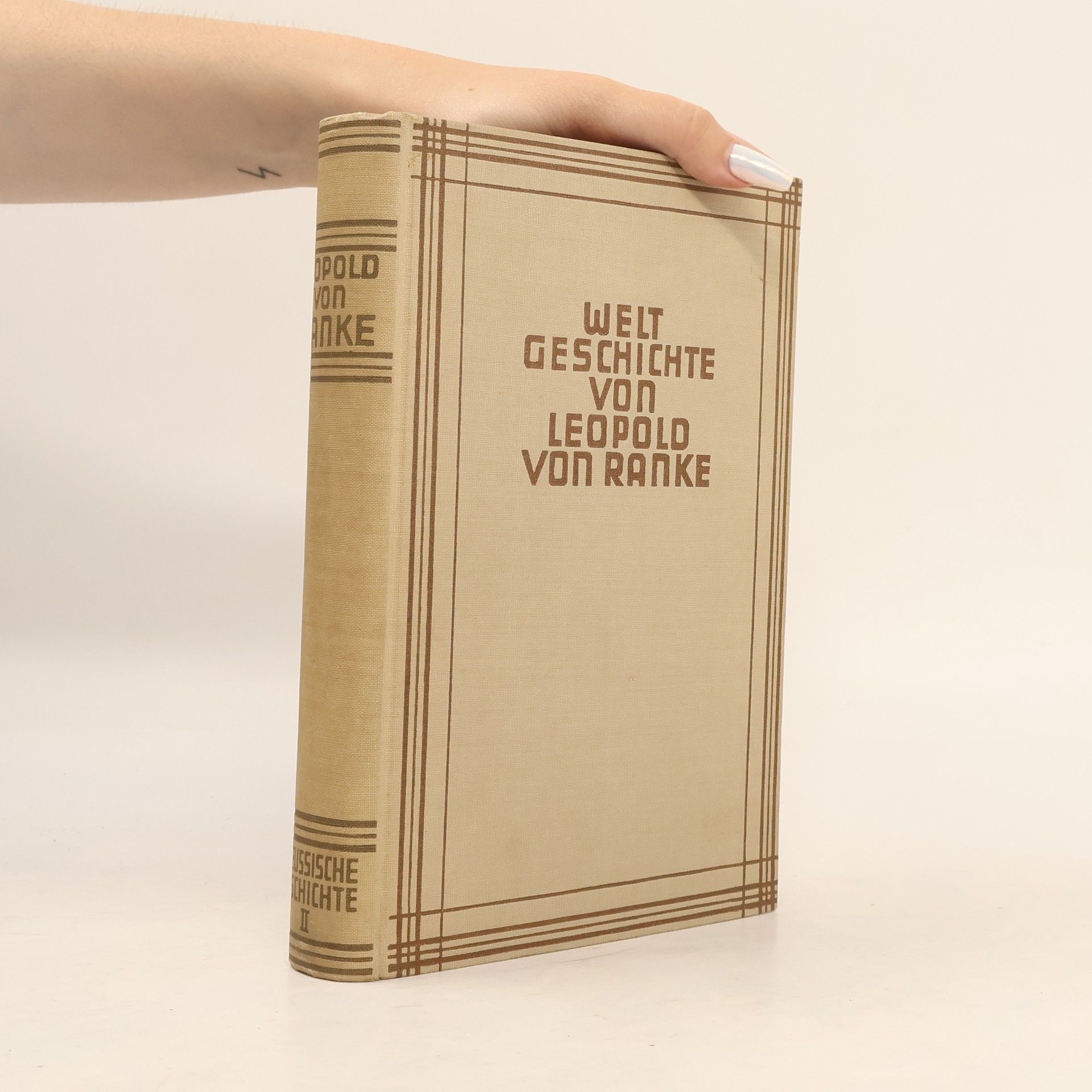 Leopold von Ranke Welt Geschichte