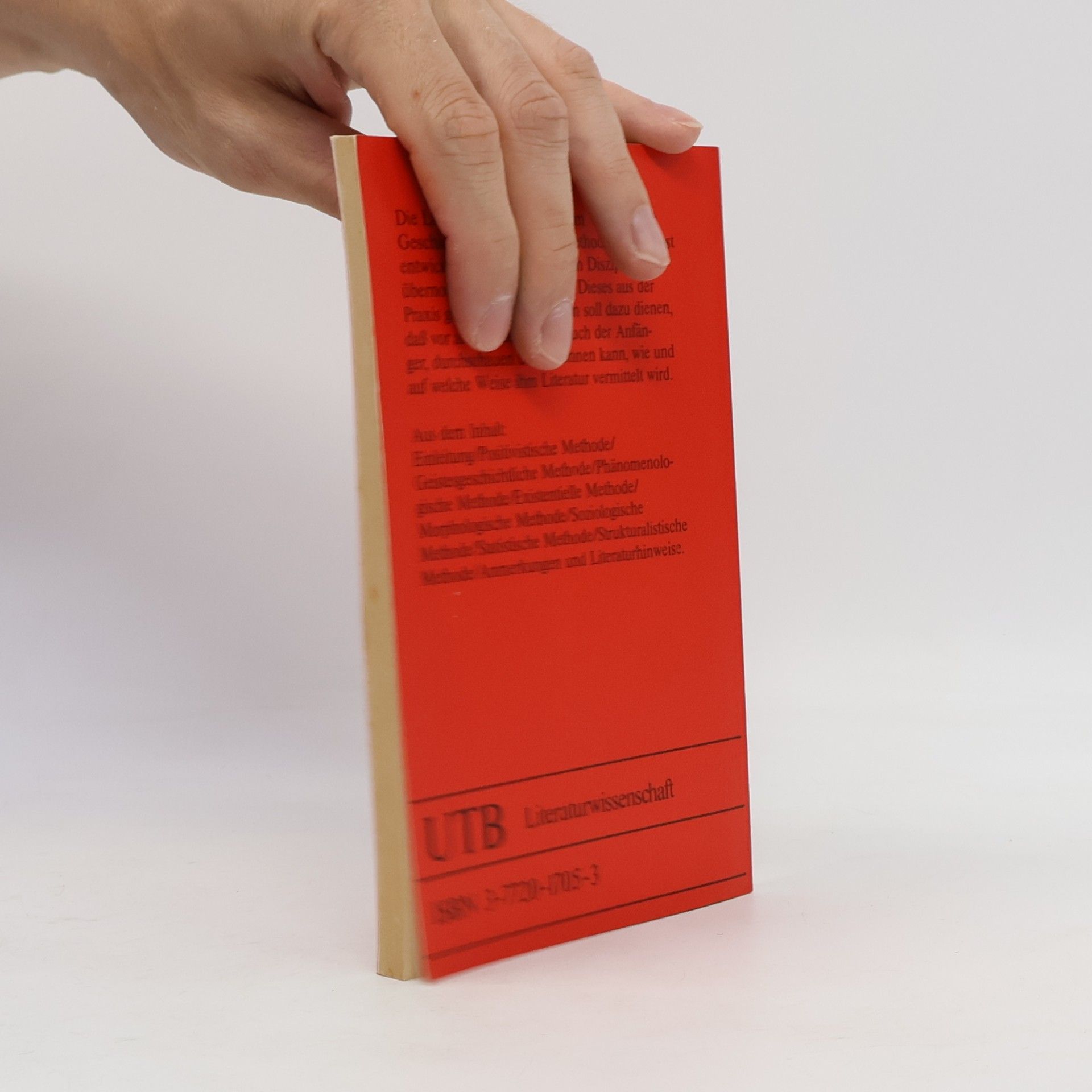 Manon Andreas-Grisebach Methoden der Literaturwissenschaft