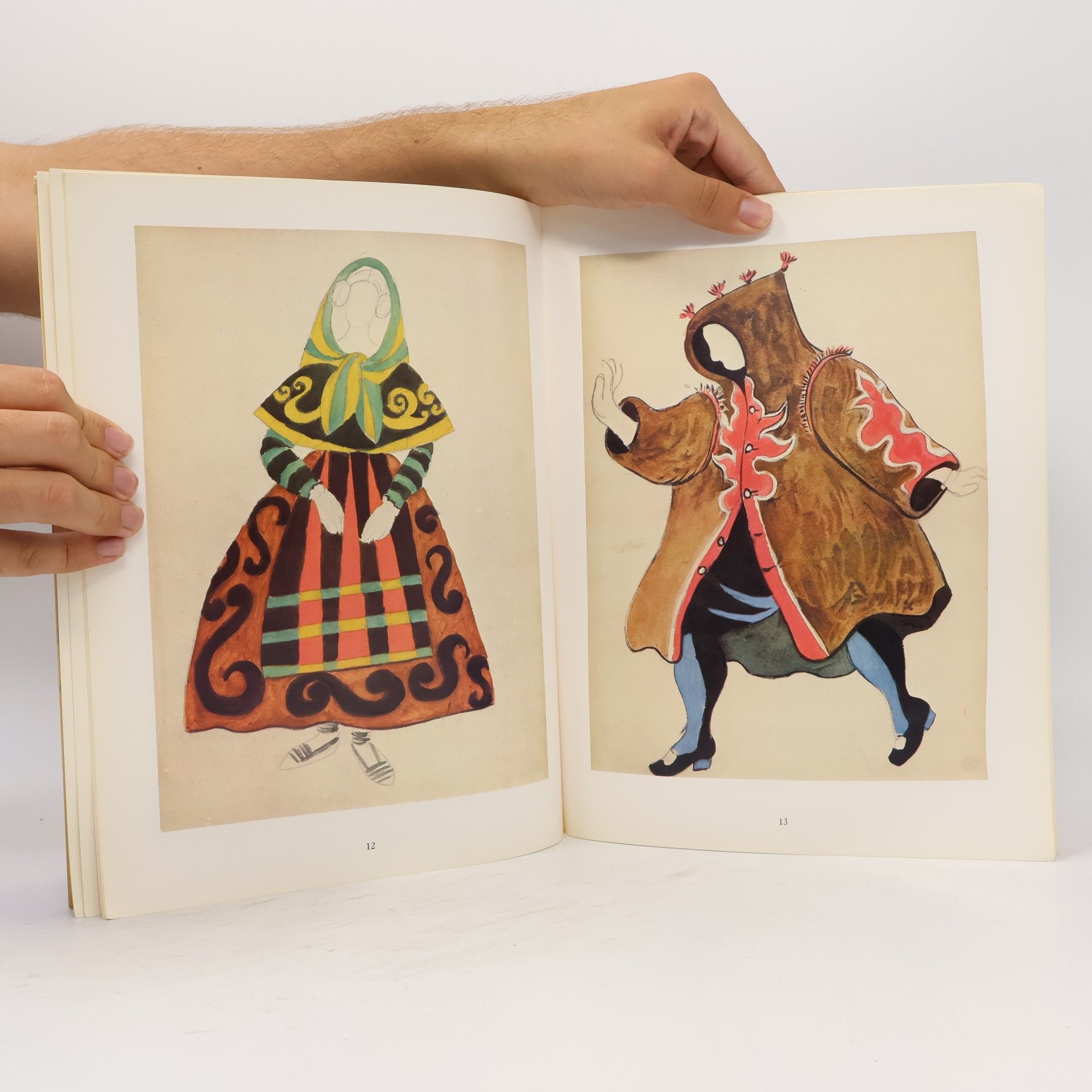 Parmenia Migel Pablo Picasso Designs for 'The Three-Cornered Hat'