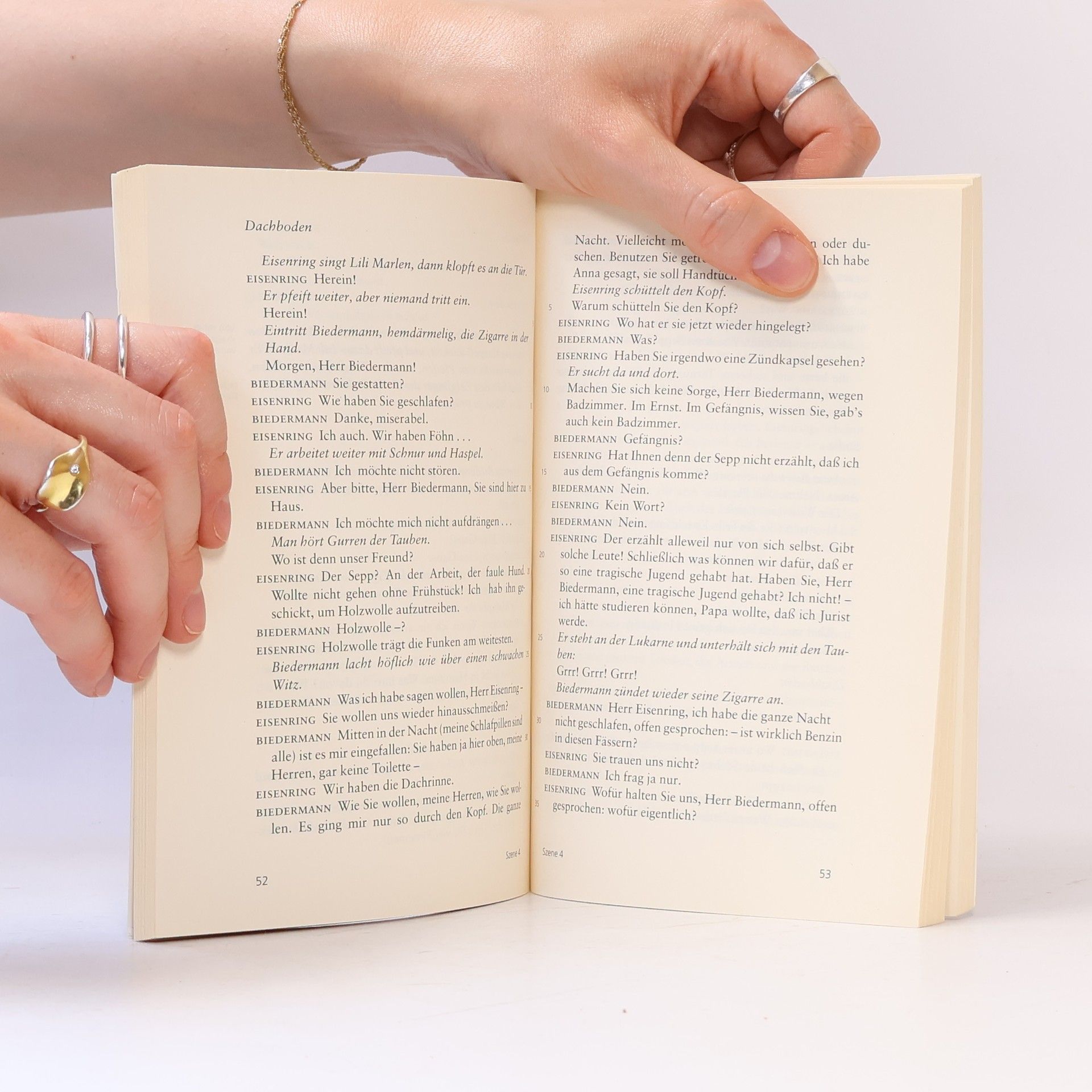 Various authors Biedermann und die Brandstifter : ein Lehrstück ohne Lehre