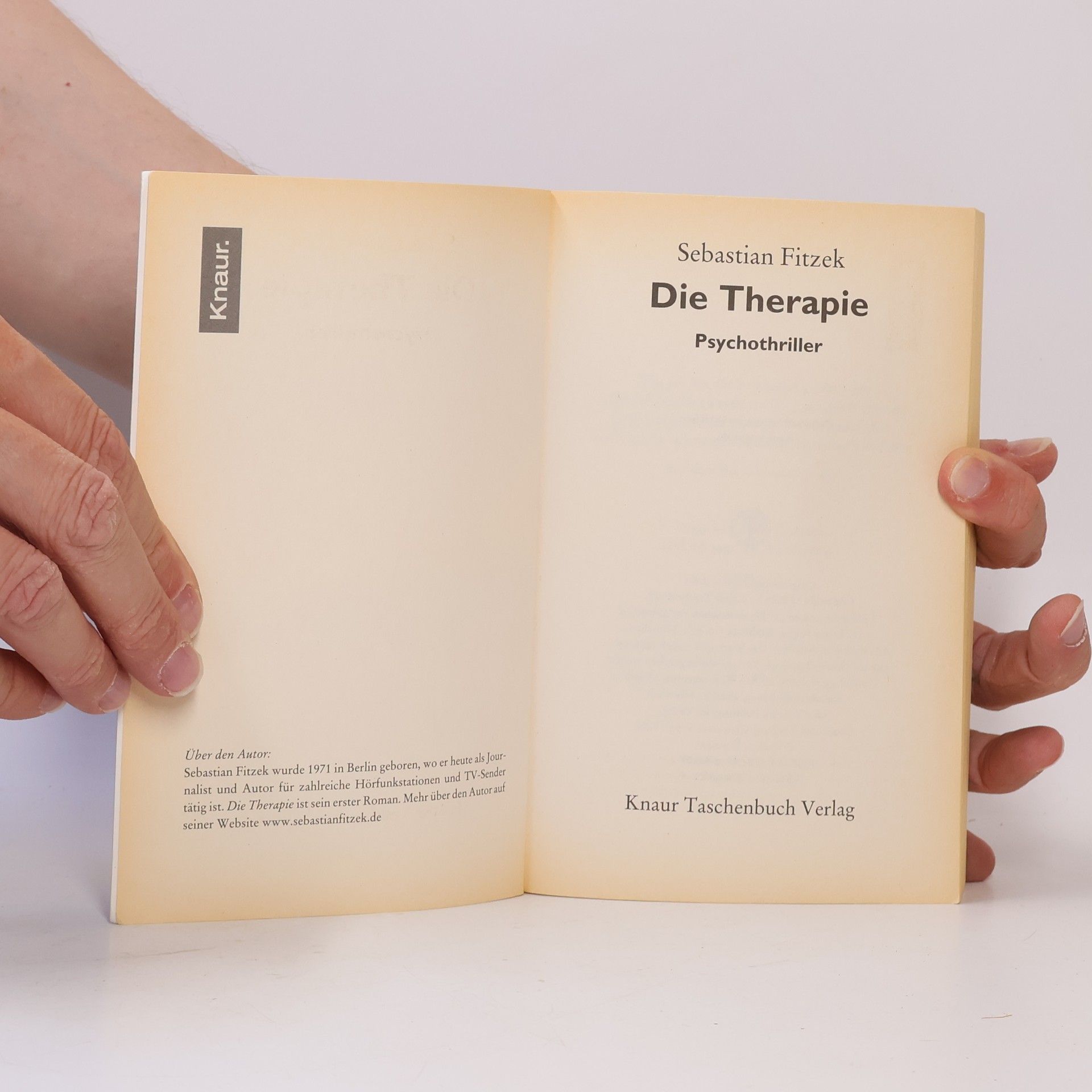 Sebastian Fitzek Die Therapie