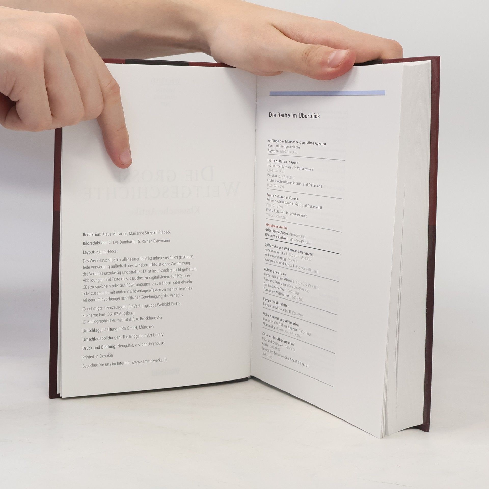 Autorenkollektiv Die Grosse Weltgeschichte. Klassische Antike