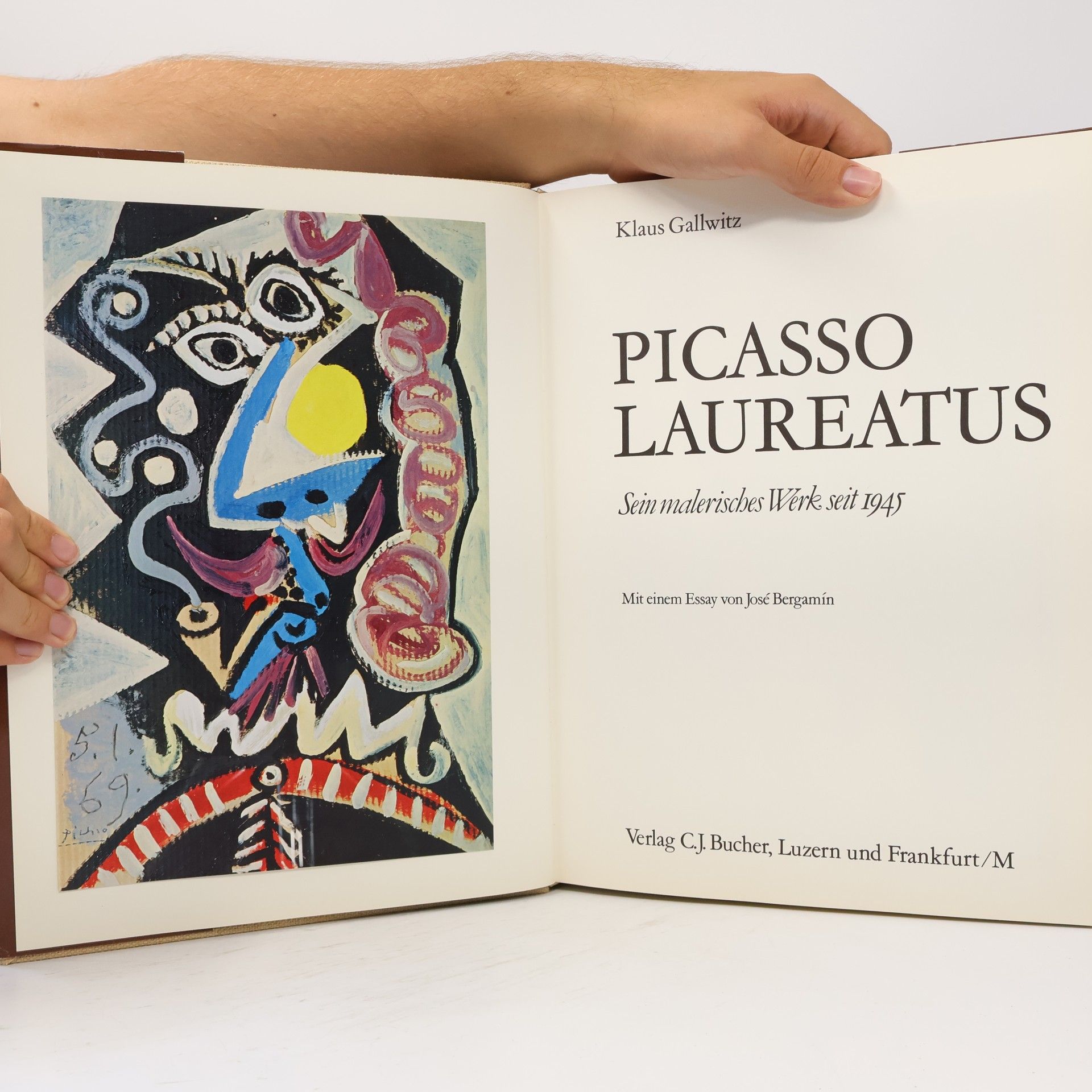 Klaus Gallwitz Picasso, Laureatus
