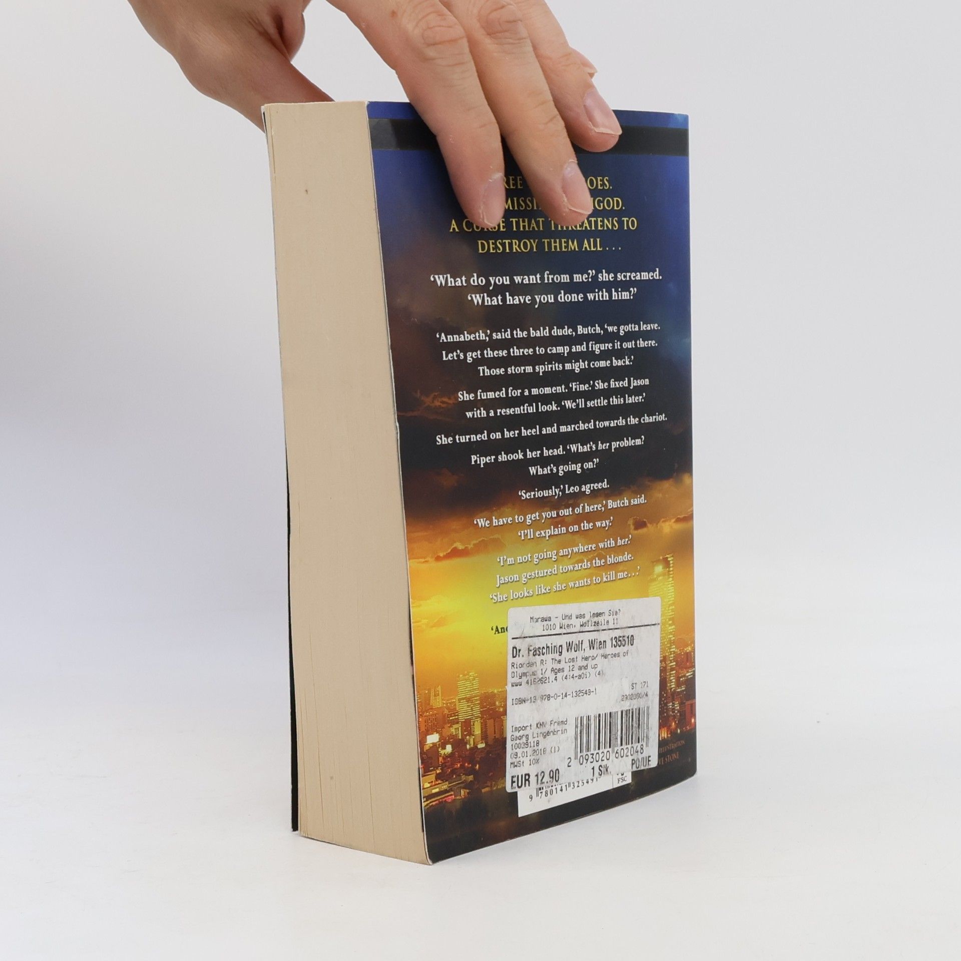 Rick Riordan Heroes of Olympus : The Lost Hero