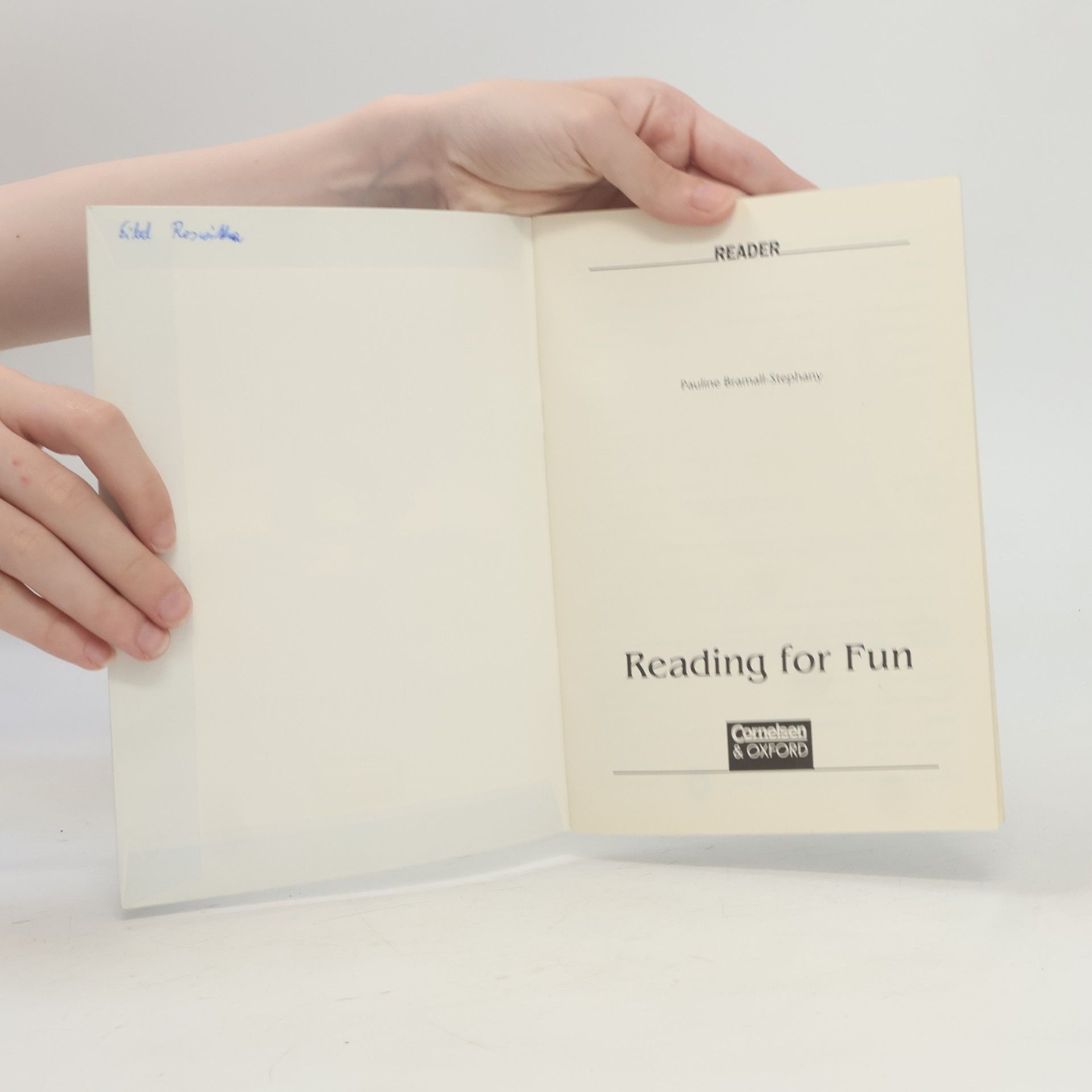Pauline Bramall-Stephany Reading for Fun