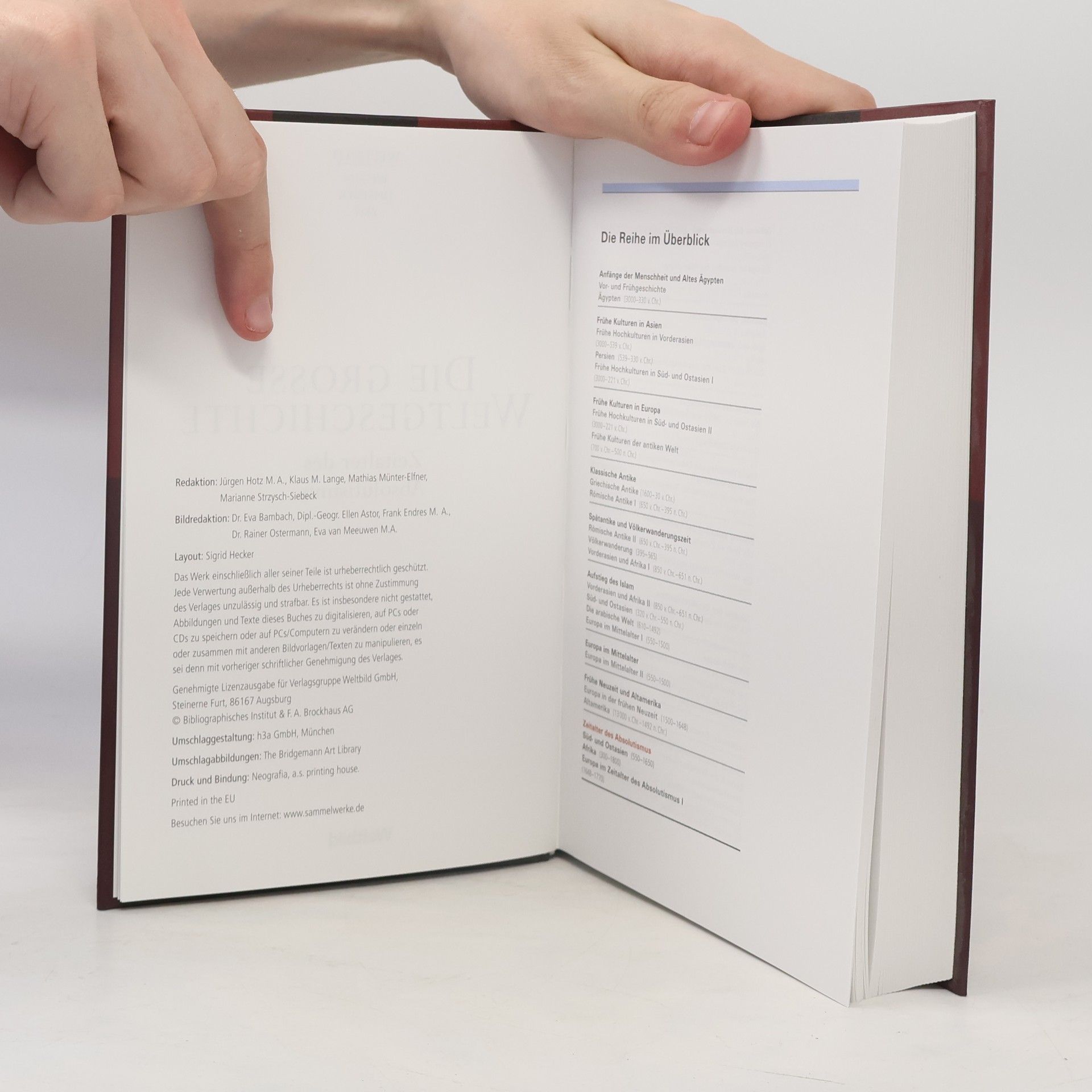 Autorenkollektiv Die Grosse Weltgeschichte. Zeitalter des Absolutismus