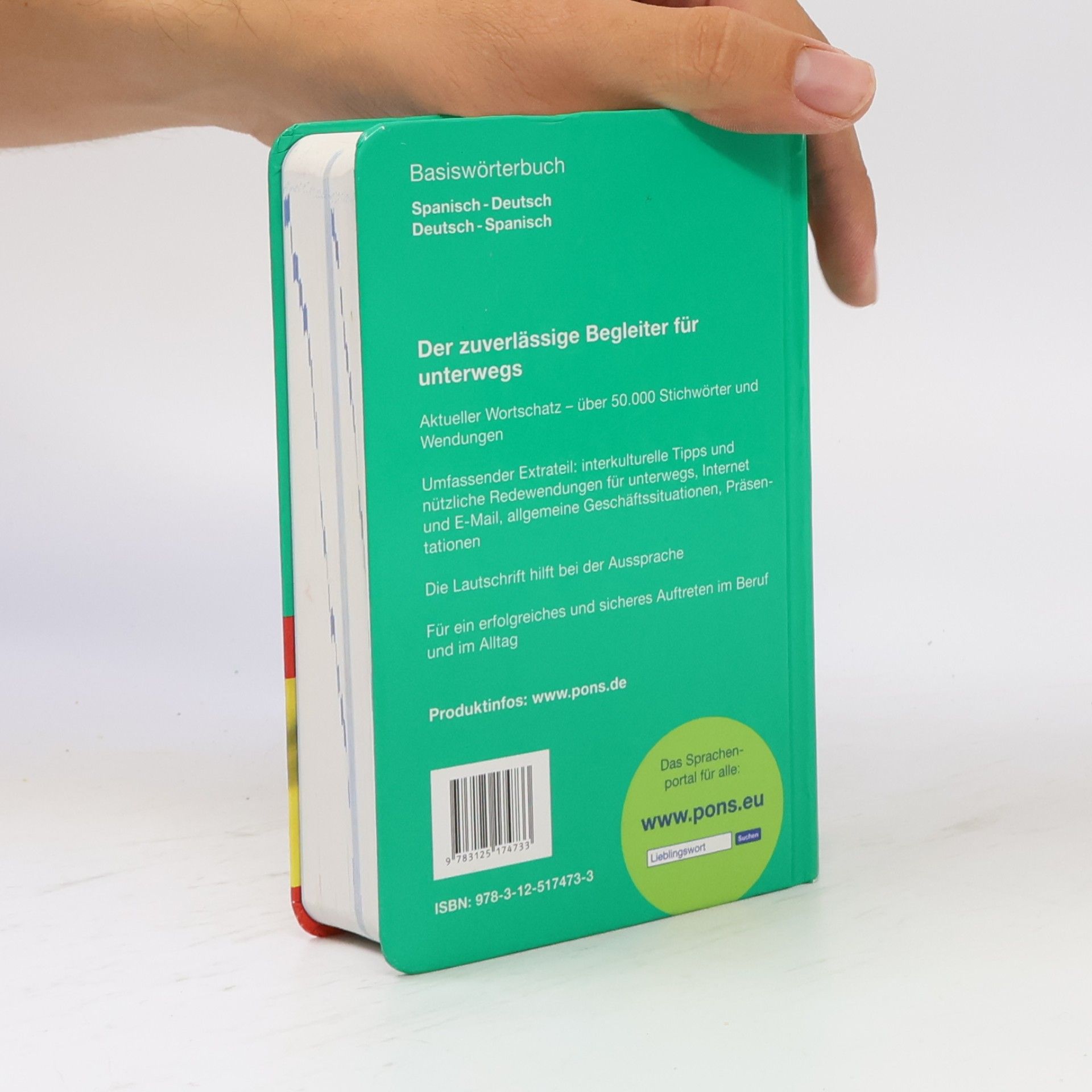 M. Carmen Almendros de la Rosa PONS Basiswörterbuch Spanisch-Deutsch, Deutsch-Spanisch