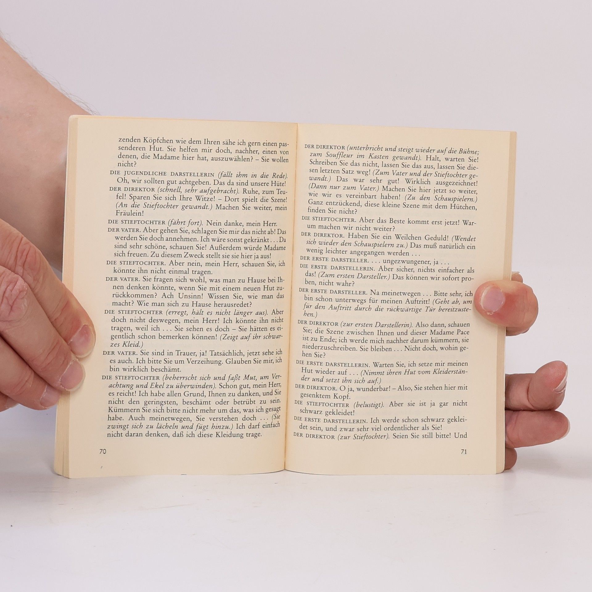 Luigi Pirandello Sechs Personen suchen einen Autor
