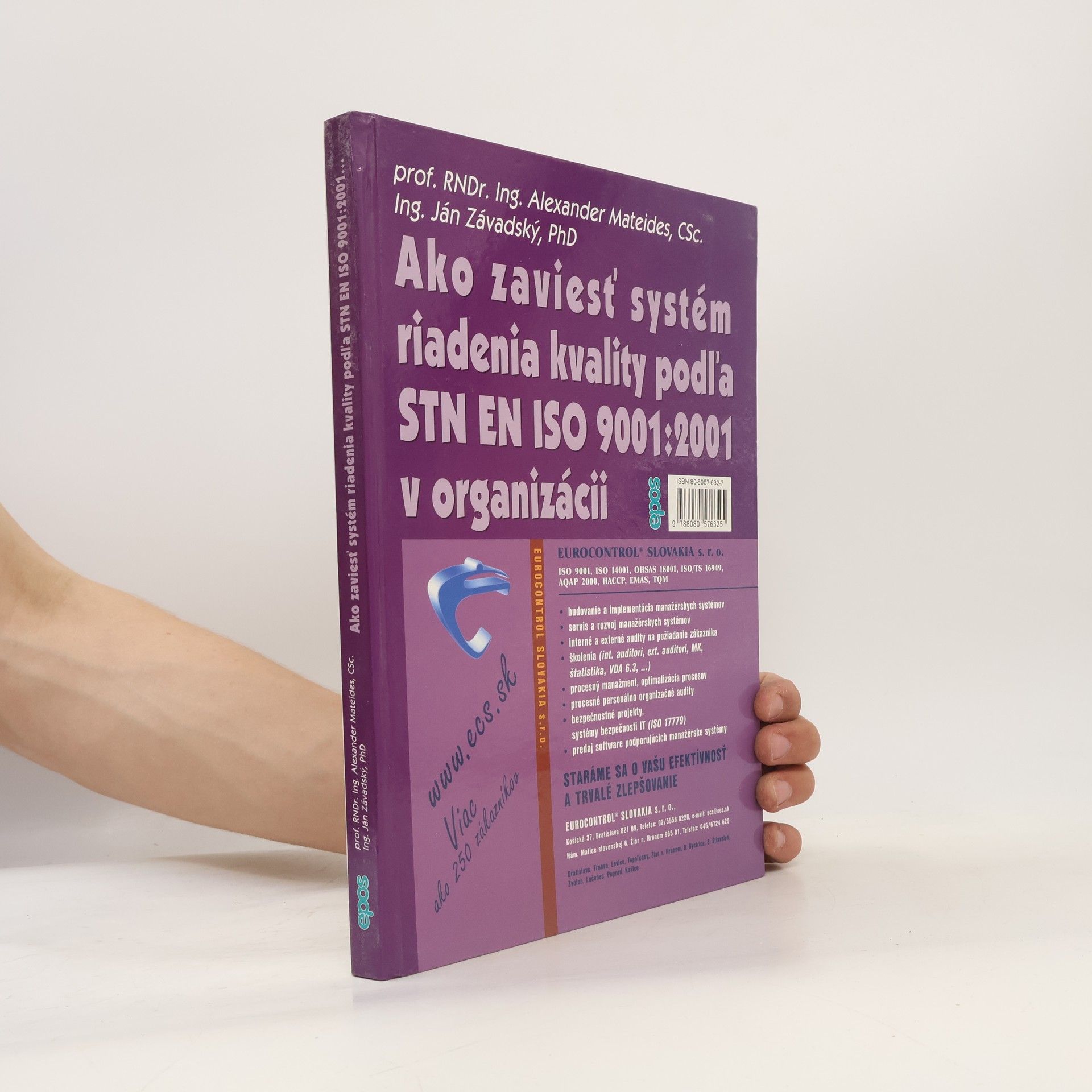 Ako zaviesť systém riadenia kvality podľa STN EN ISO 9001:2001 v organizácii