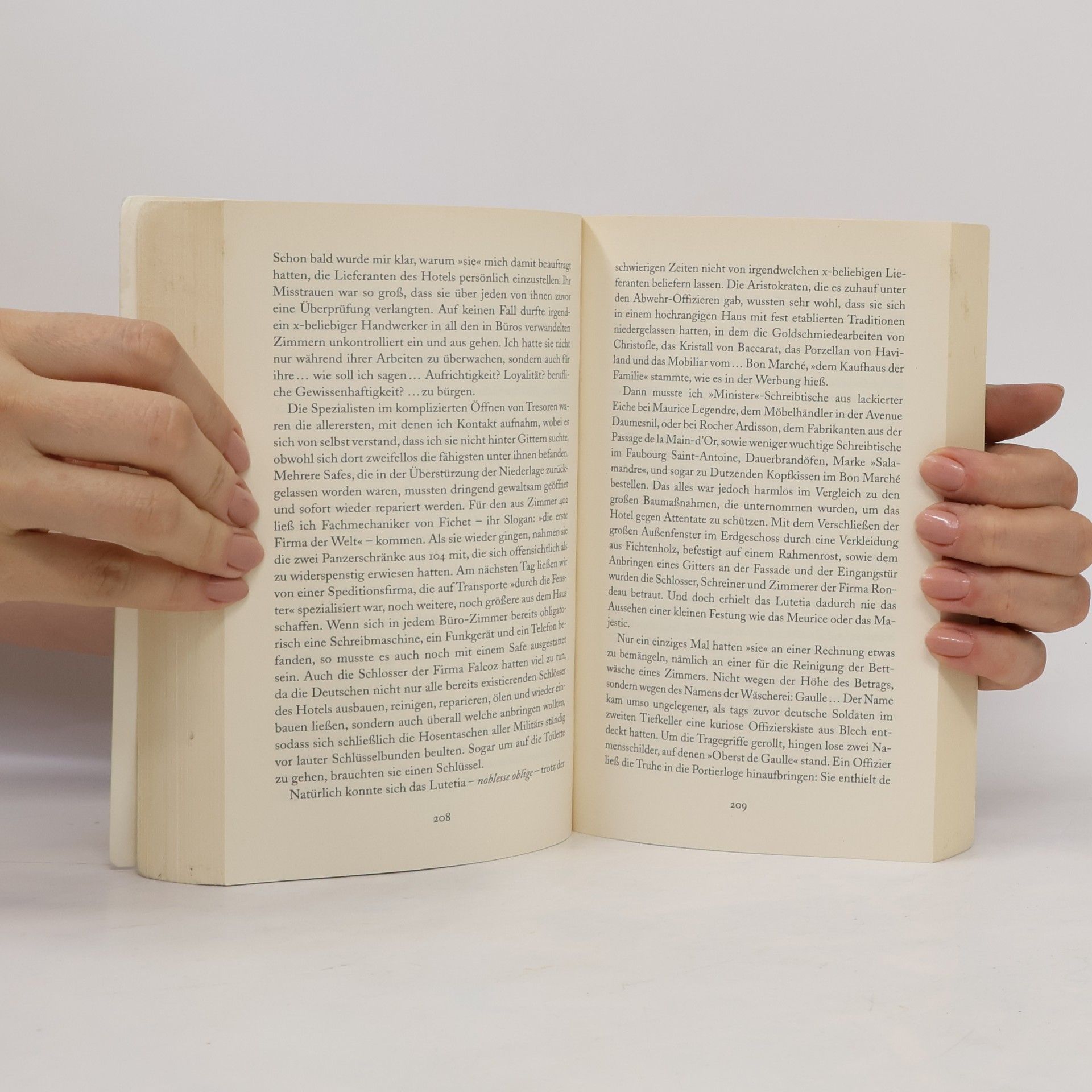 Pierre Assouline Lutetias Geheimnisse