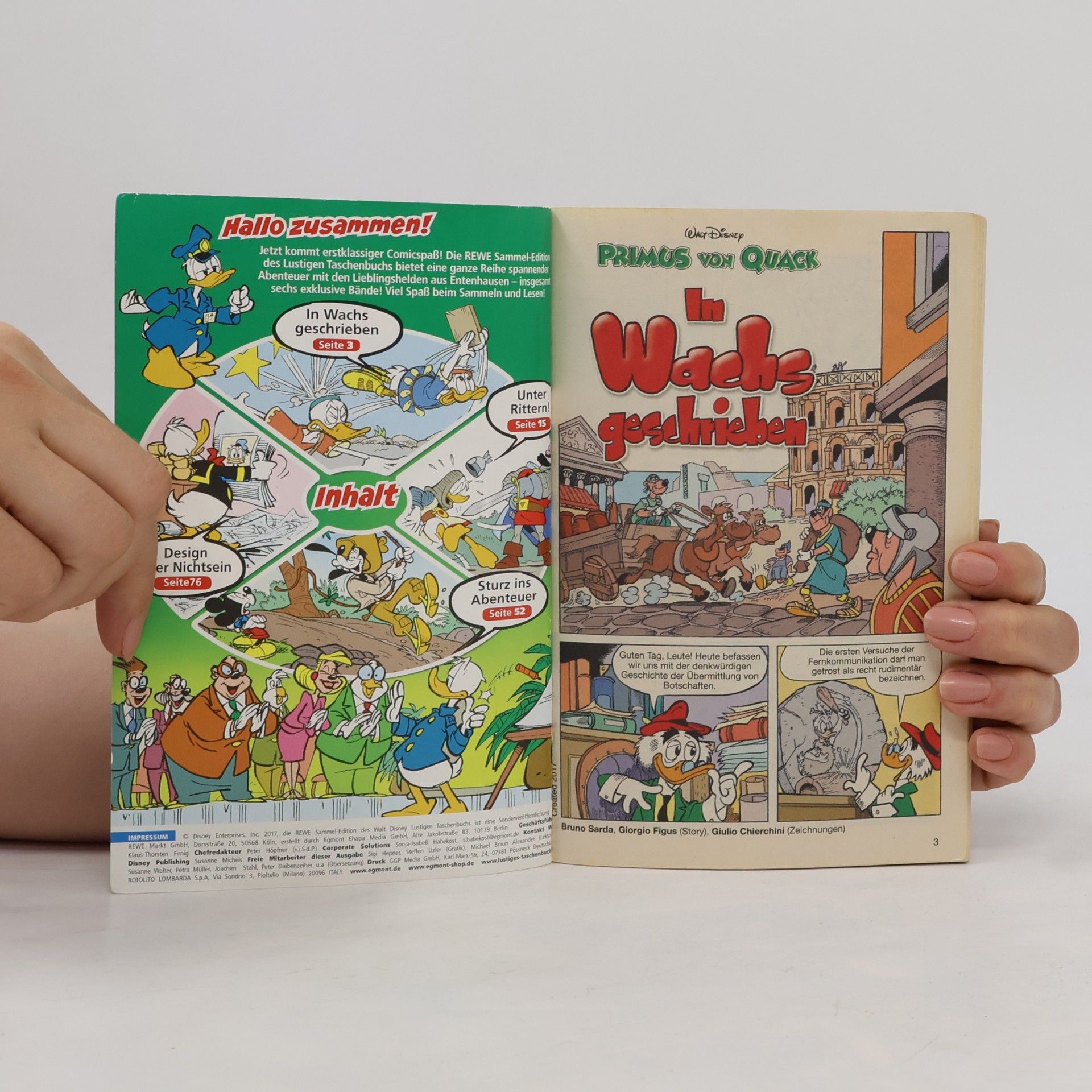 Walt Disney Lustiges Taschenbuch. 50 Jahre. Rewe Sammel Edition