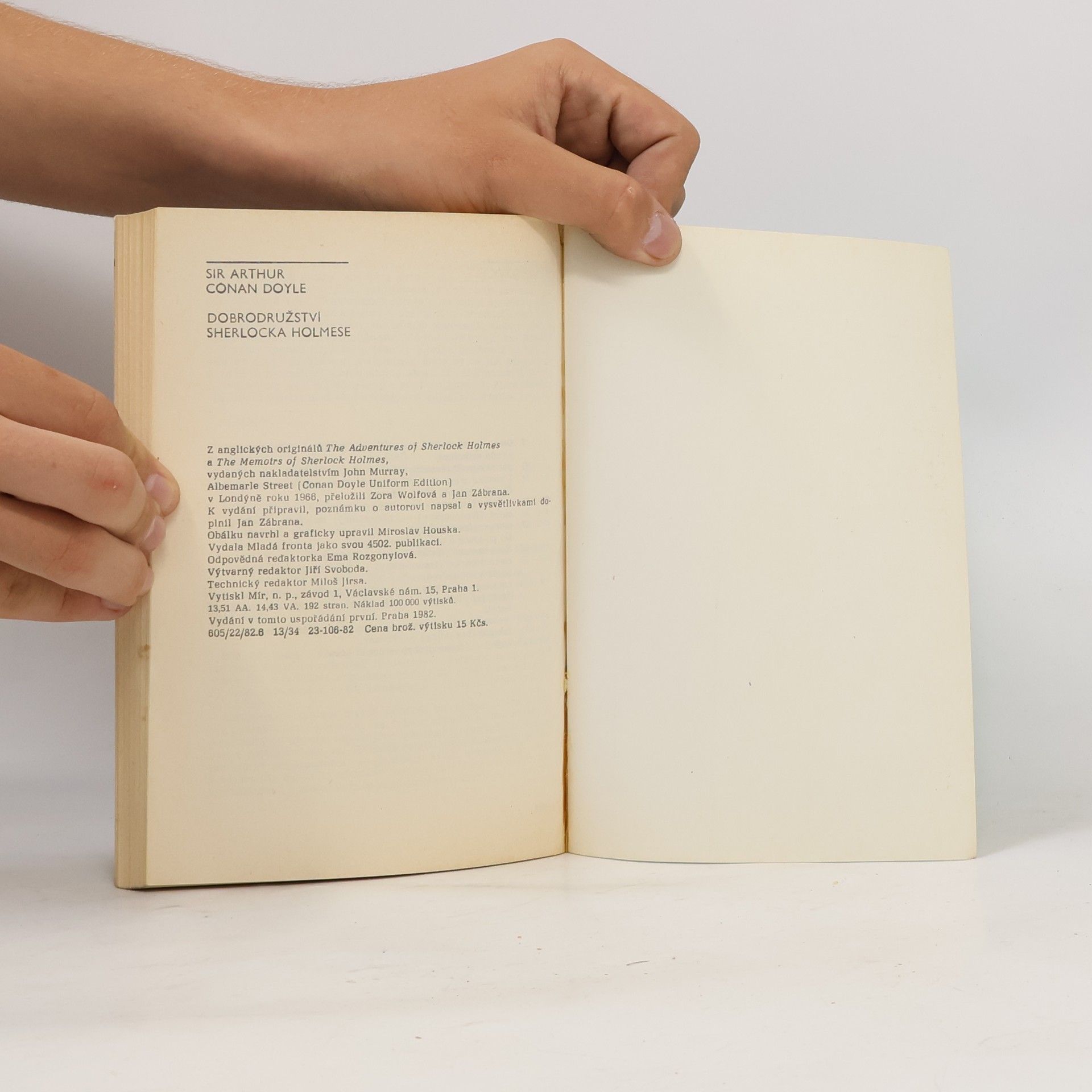 Arthur Conan Doyle Dobrodružství Sherlocka Holmese