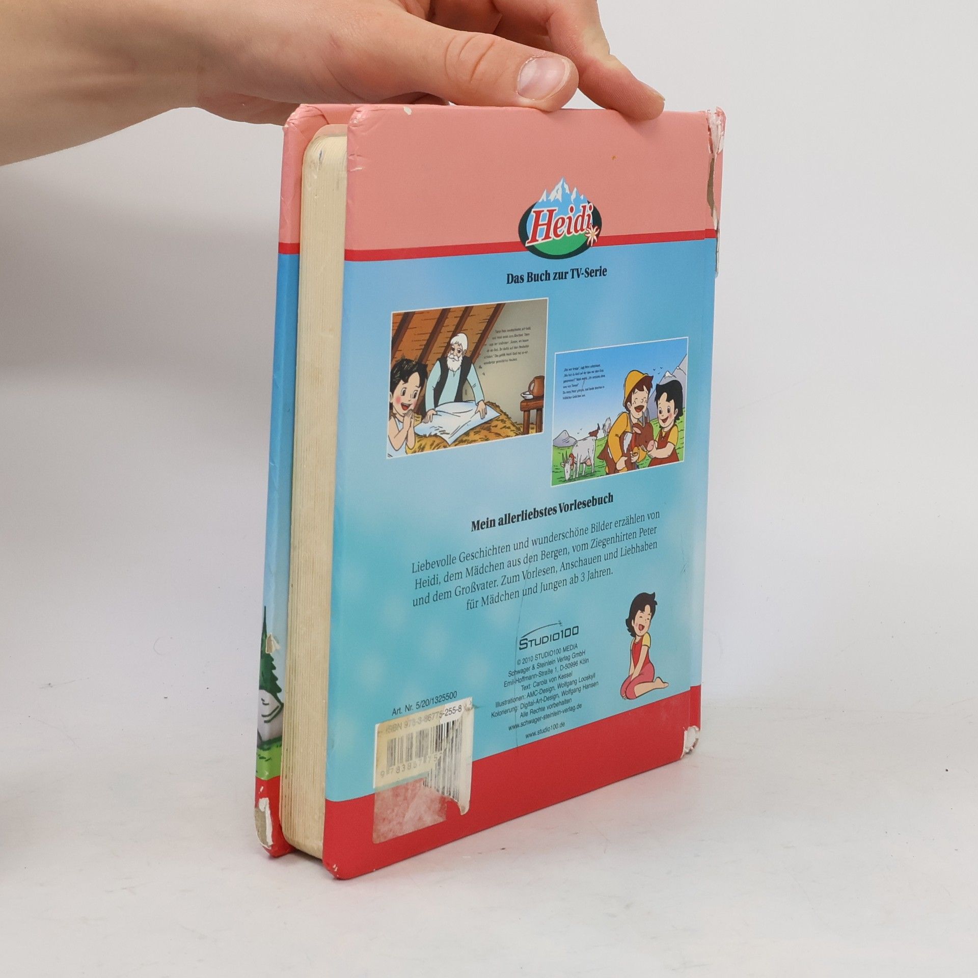 Carola von Kessel Mein allerliebstes Vorlesebuch - Heidi. Das Buch zur TV-Serie