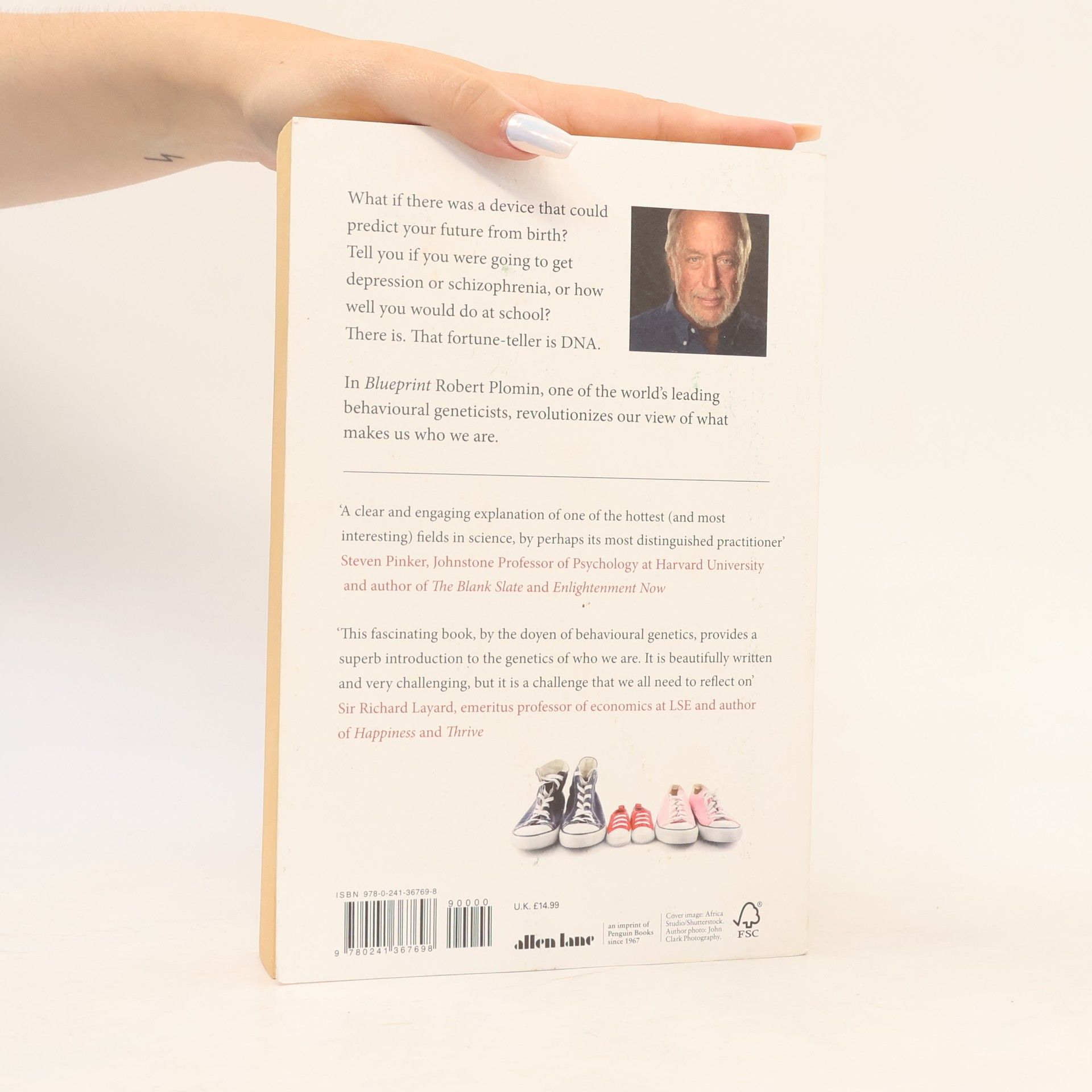 Robert Plomin Blueprint: how DNA makes us who we are