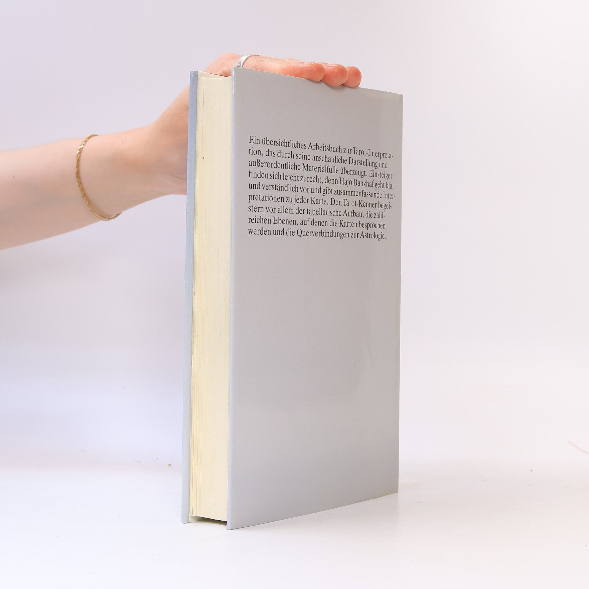 Hajo Banzhaf Das Tarot-Handbuch