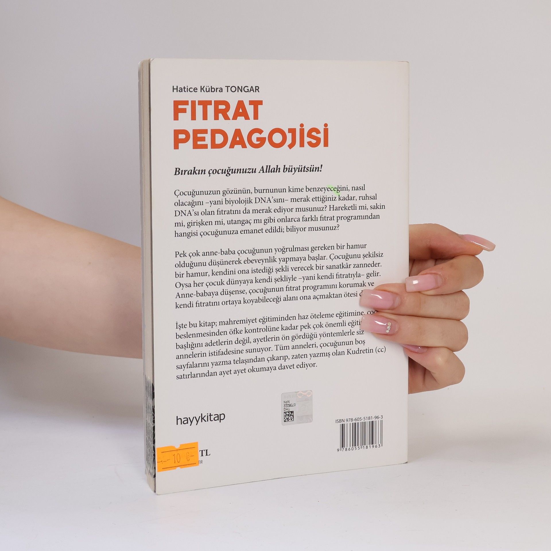 Hatice Kübra Tongar Fitrat Pedagojisi
