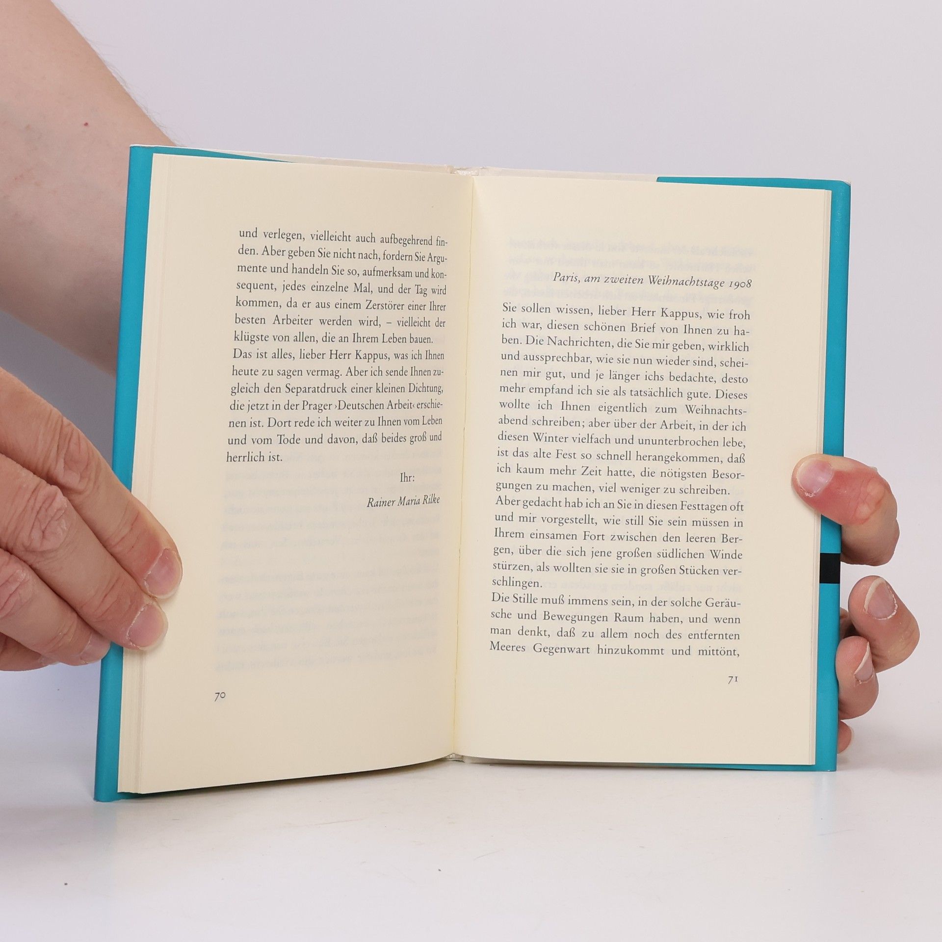 Rainer Maria Rilke Briefe an einen jungen Dichter