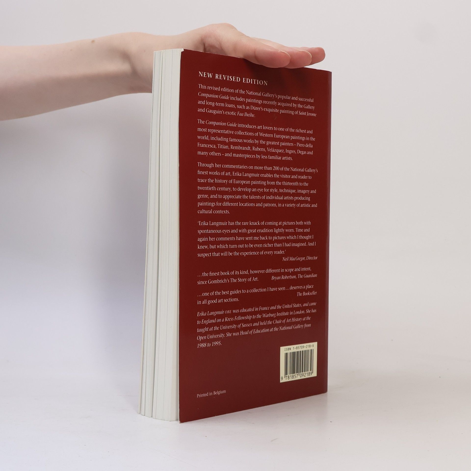 Erika Langmuir The National Gallery Companion Guide