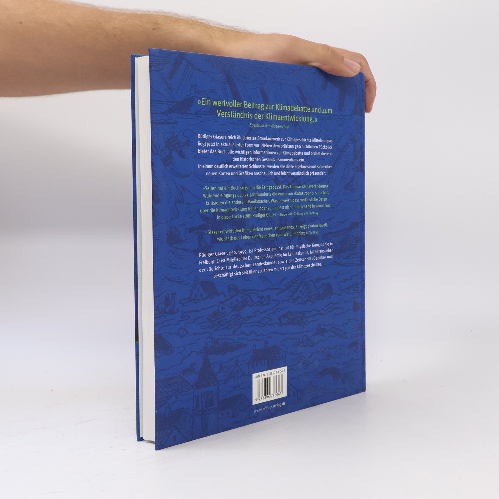 Rüdiger Glaser Klimageschichte Mitteleuropas