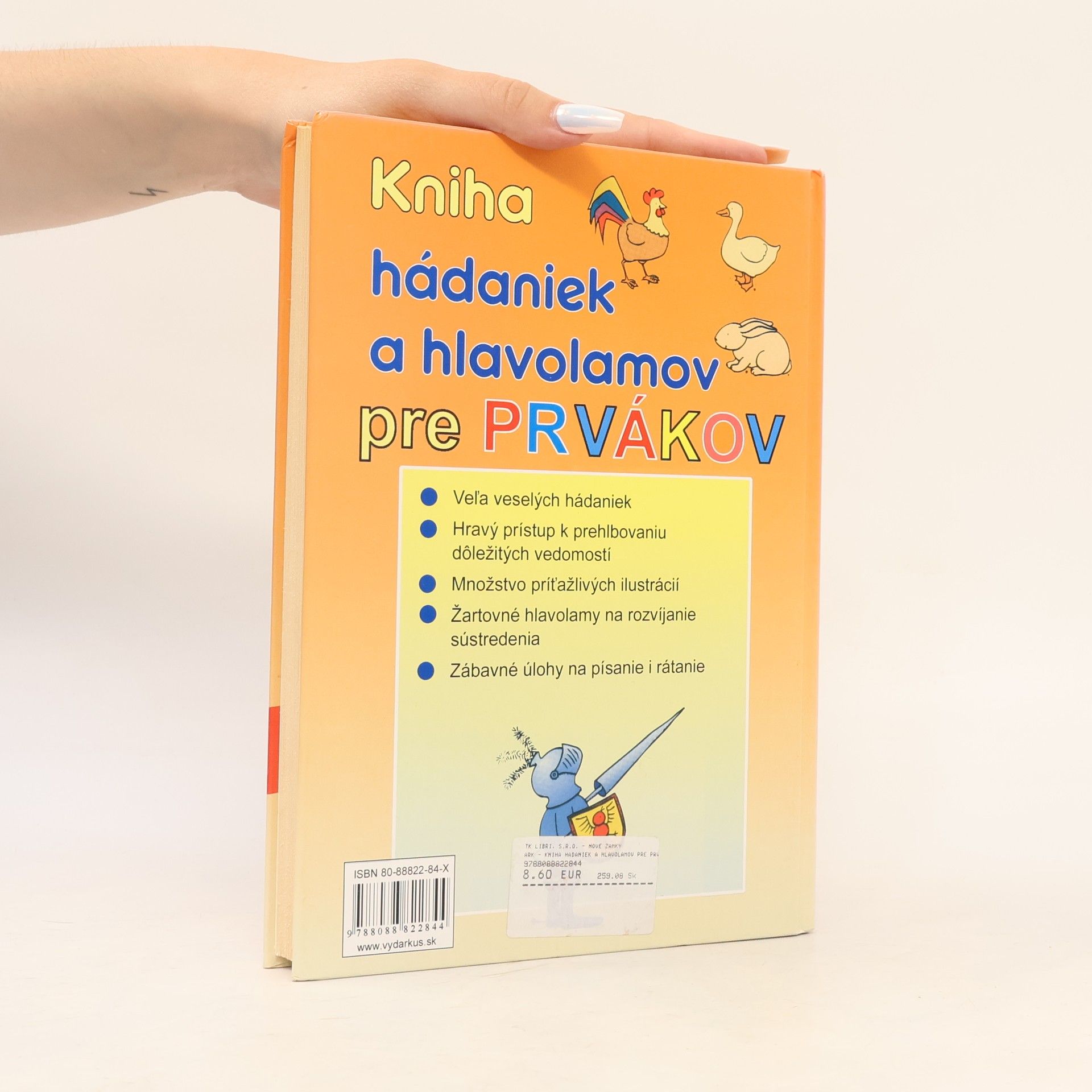 Kolektiv autorů Kniha hádaniek a hlavolamov pre prvákov