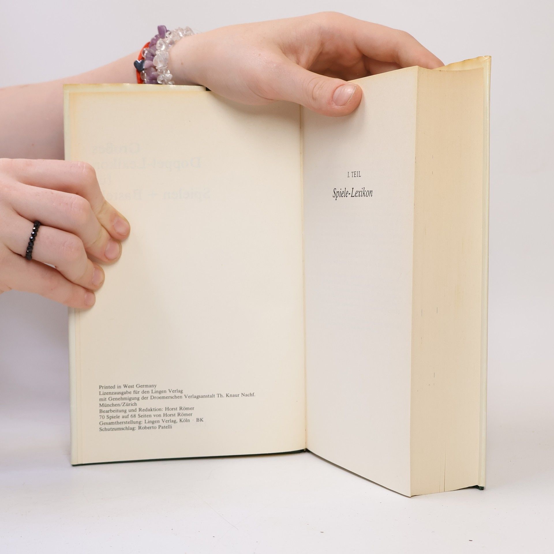 Autorenkollektiv Grosses Doppel-Lexikon für Spielen und Basteln
