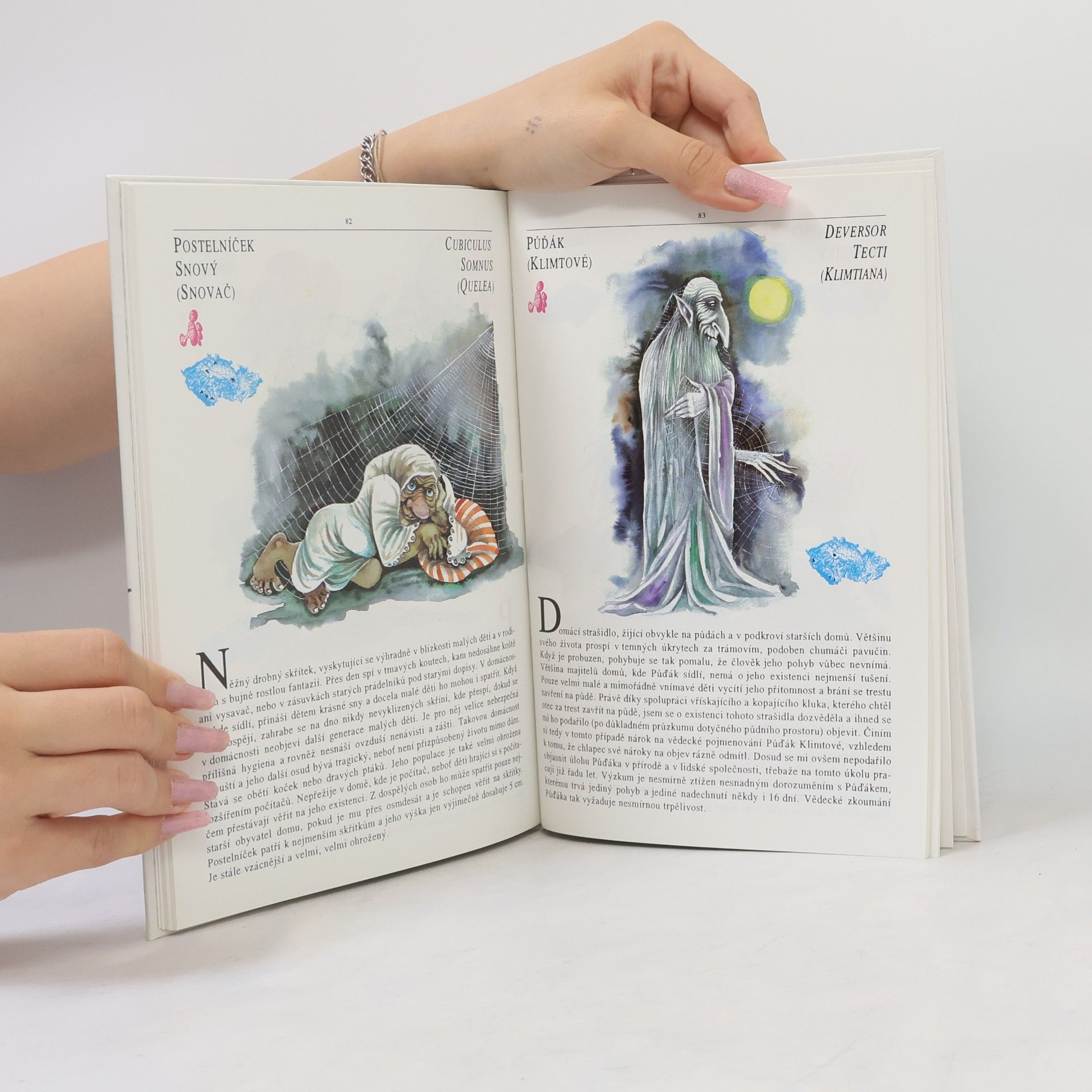Vítězslava Klimtová Lexikon ohrožených druhů strašidel lesních, lučních a domácích