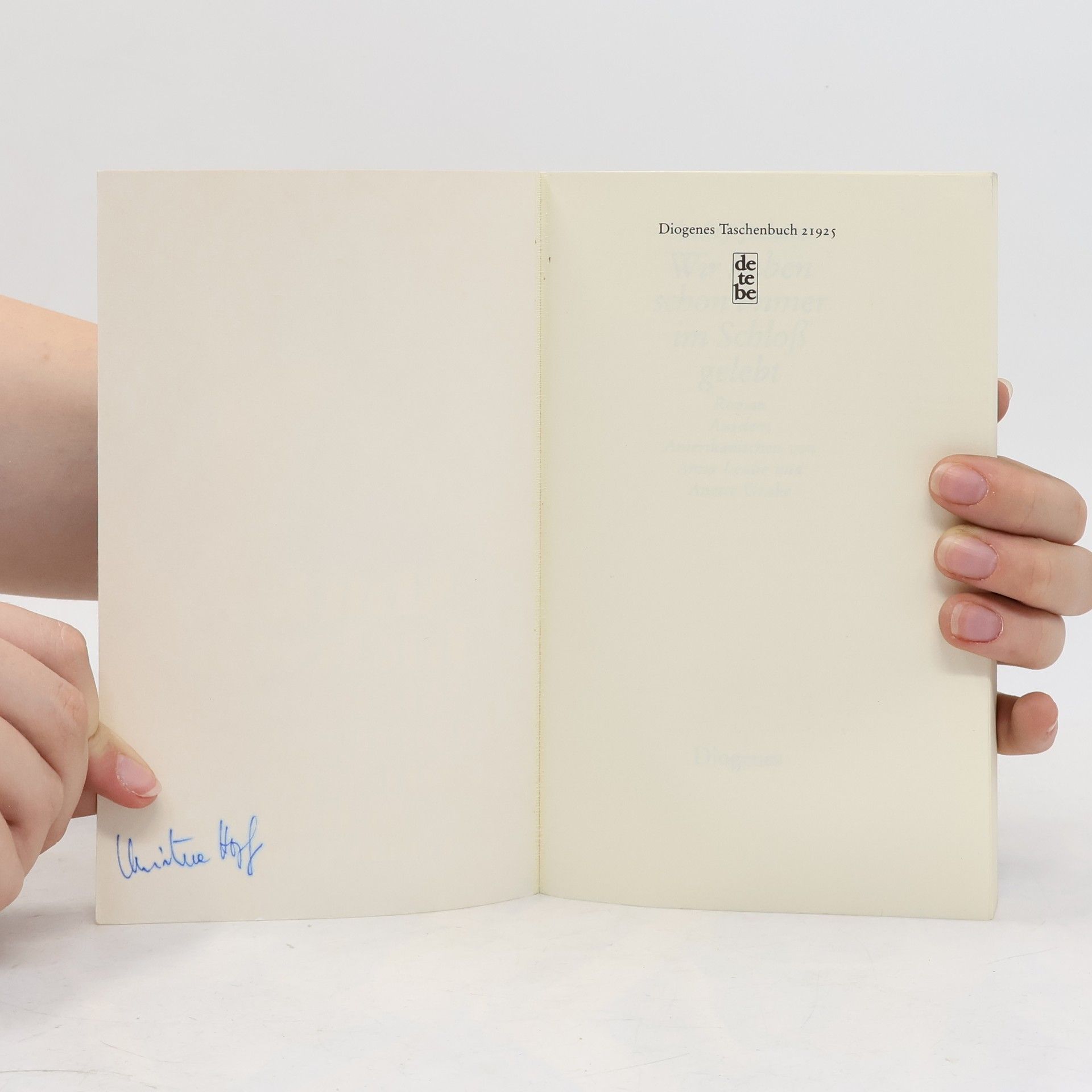 Shirley Jackson Wir haben schon immer im Schloss gelebt