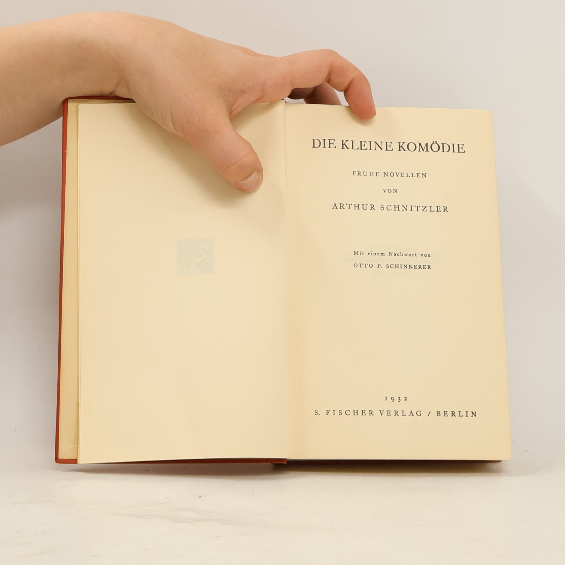 Arthur Schnitzler  Die kleine Komödie: Frühe Novellen