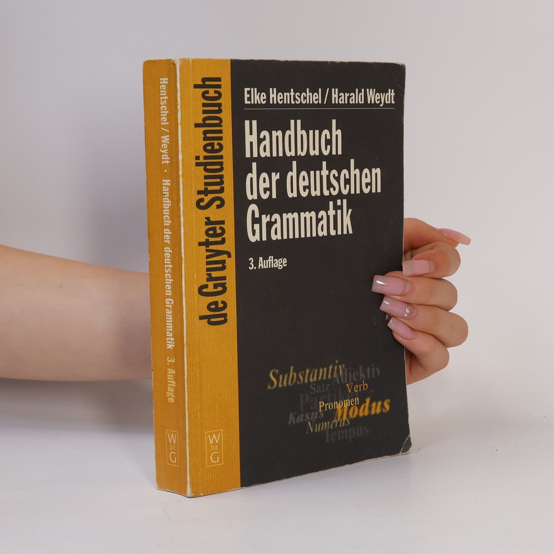Elke Hentschel Handbuch der deutschen Grammatik