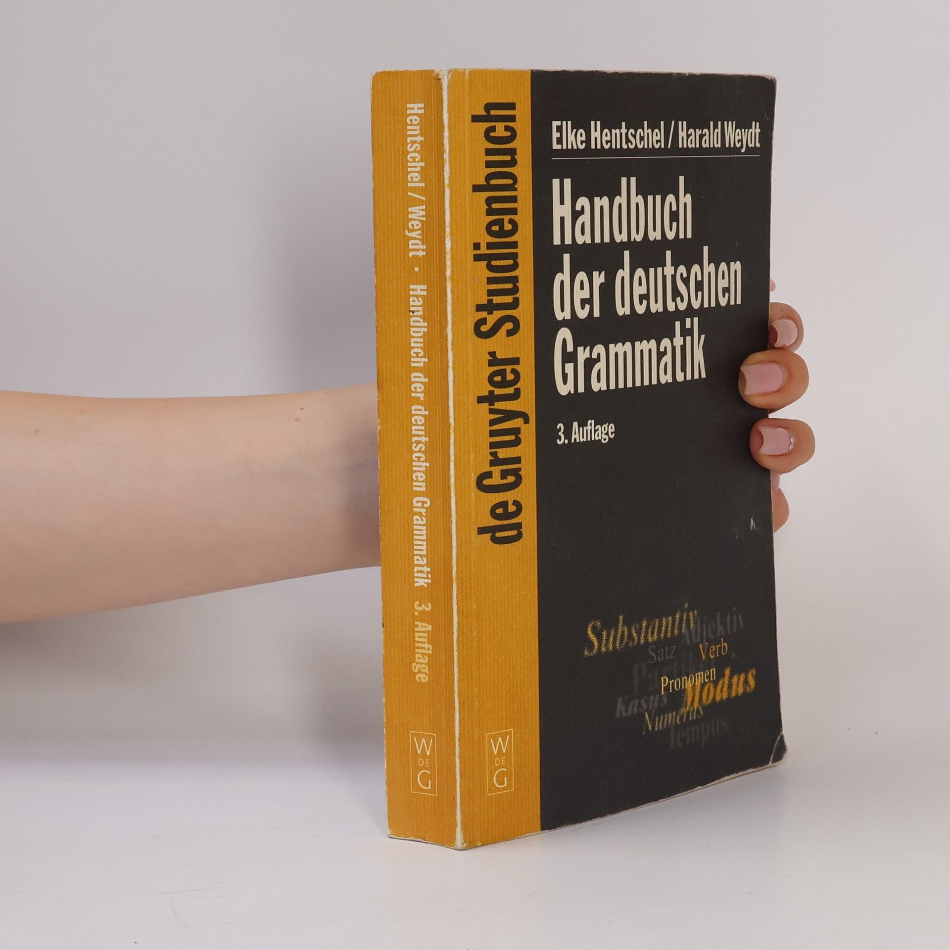 Elke Hentschel Handbuch der deutschen Grammatik