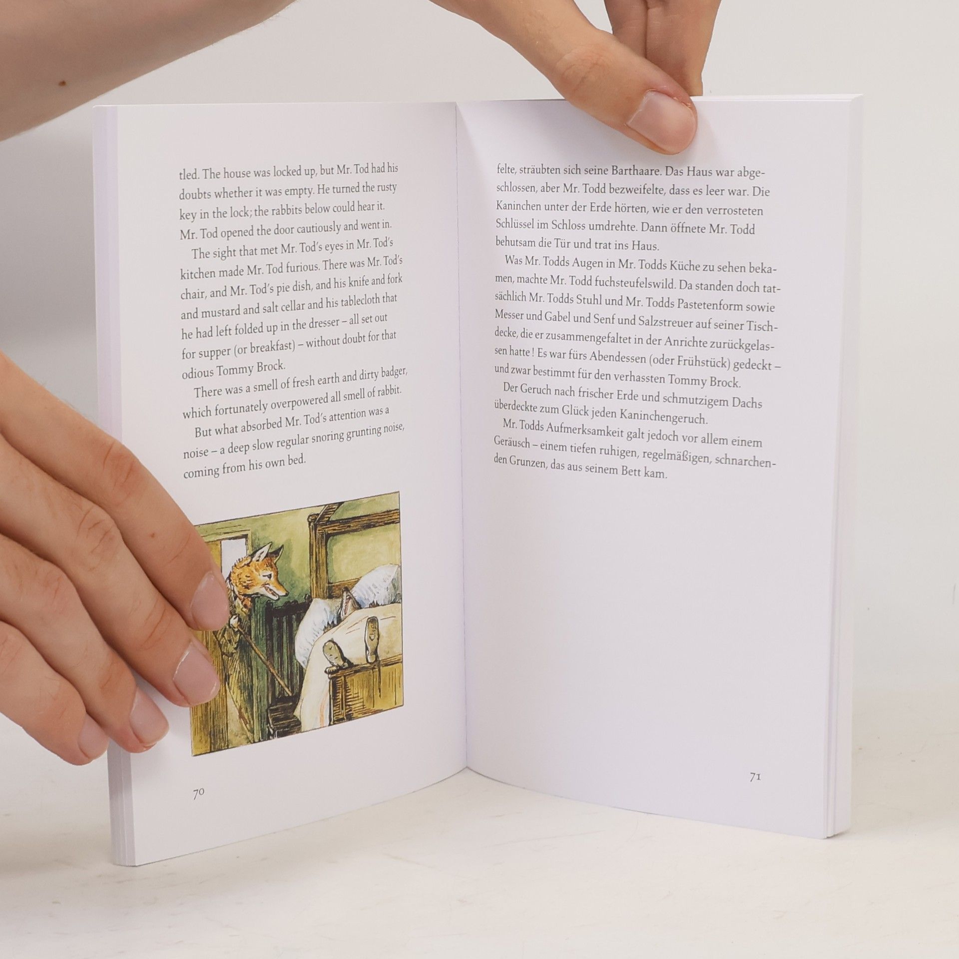 Beatrix Potter Peter Rabbit and Other Tales, Peter Rabbit und andere Geschichten