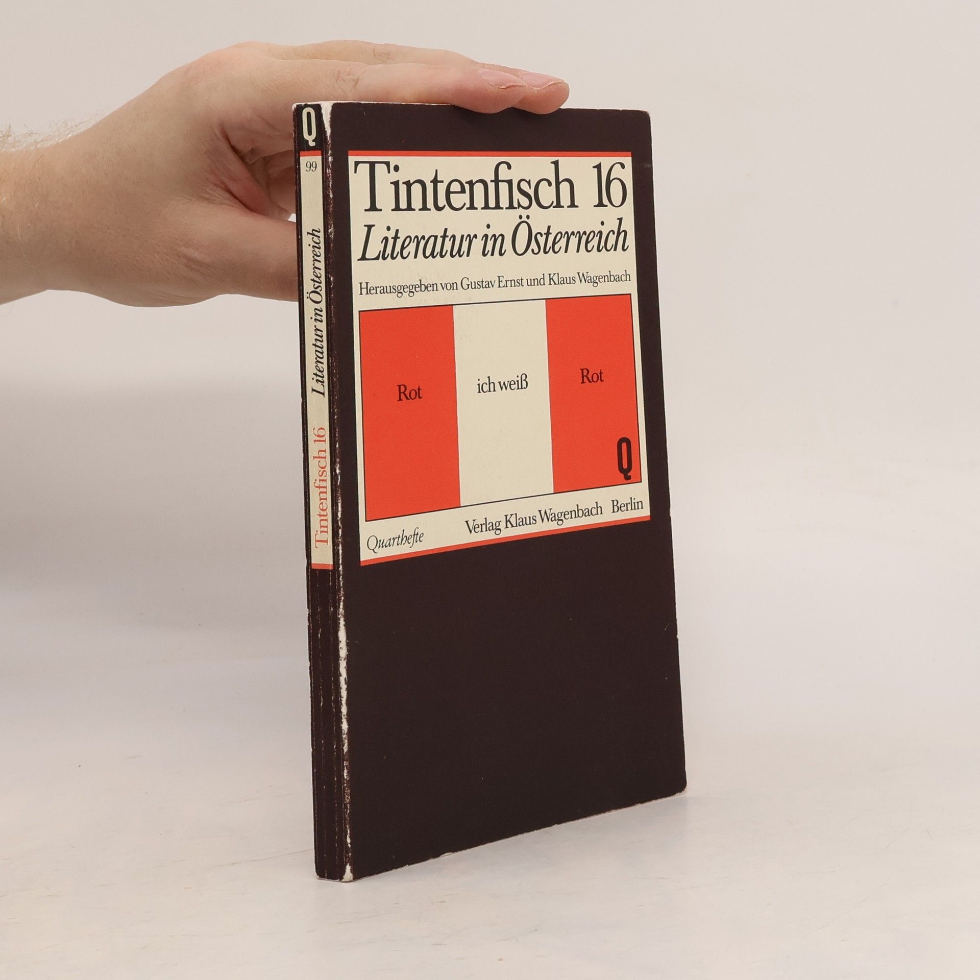 Collectif d'auteurs Tintenfisch 16. Literatur in Österreich