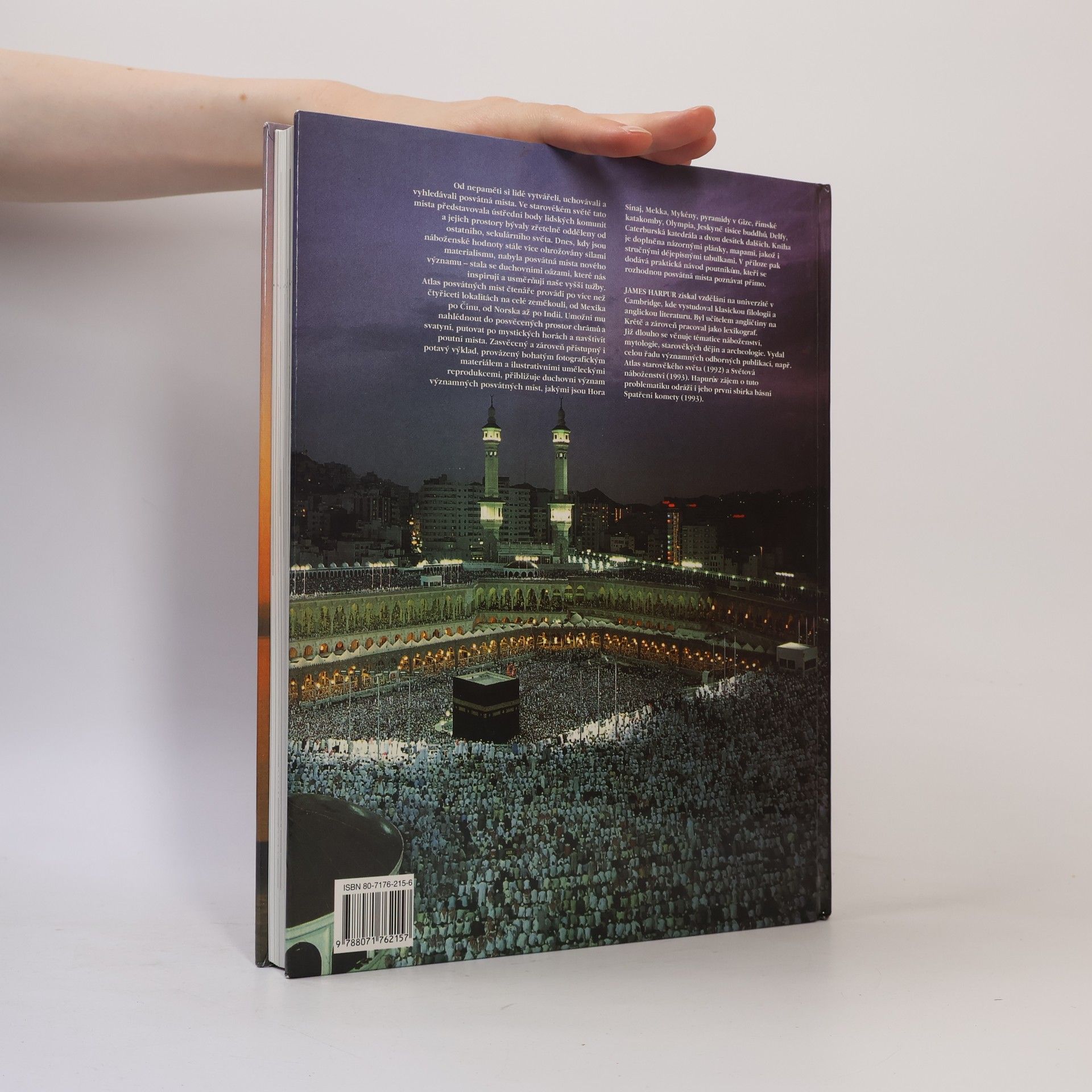 James Harpur Atlas posvátných míst: Místa, kde se nebe stýká se zemí