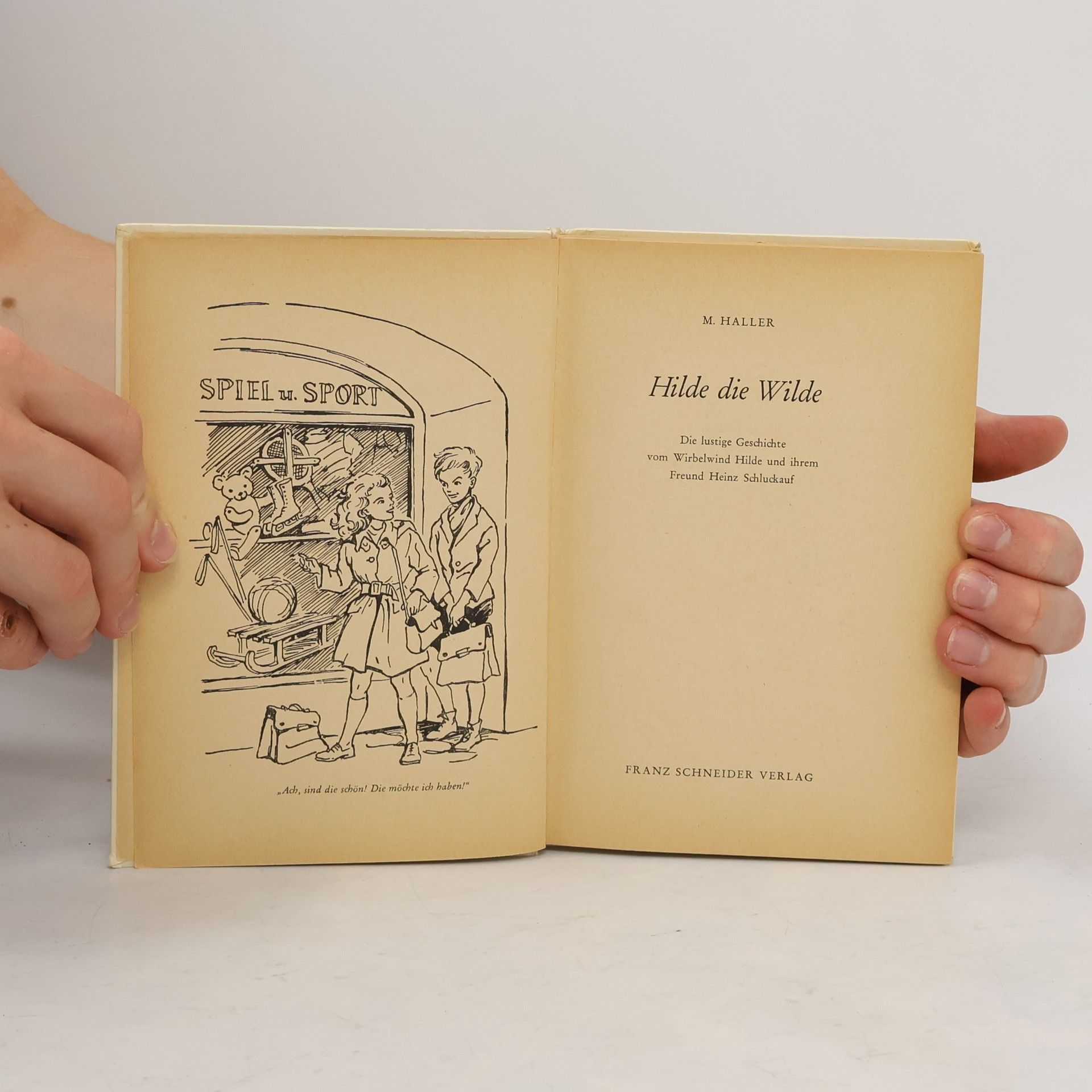 M. Haller Hilde die Wilde
