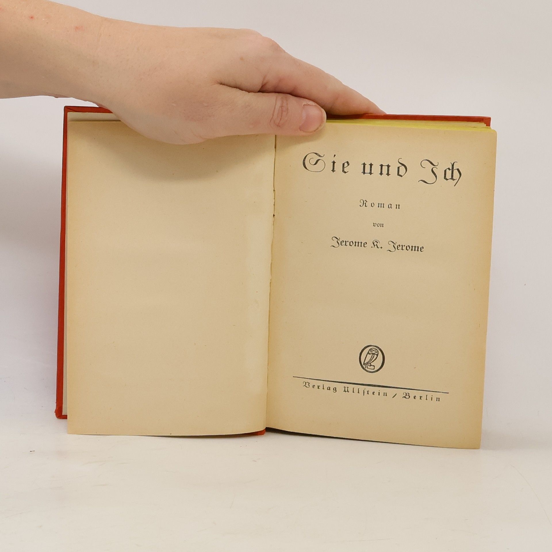 Jerome K. Jerome Sie und Ich