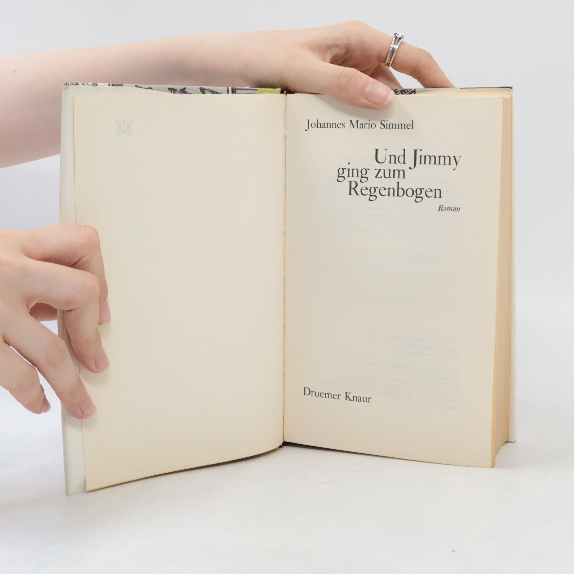 Johannes Mario Simmel Und Jimmy ging zum Regenbogen: