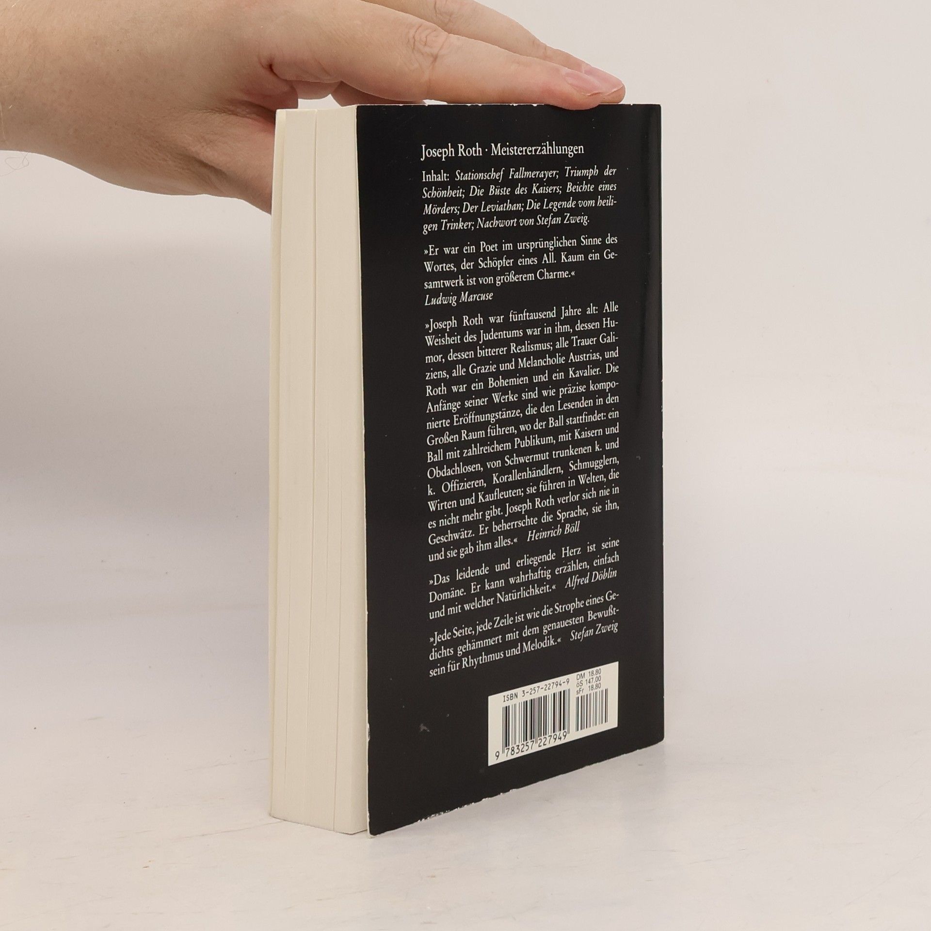 Joseph Roth Meistererzählungen