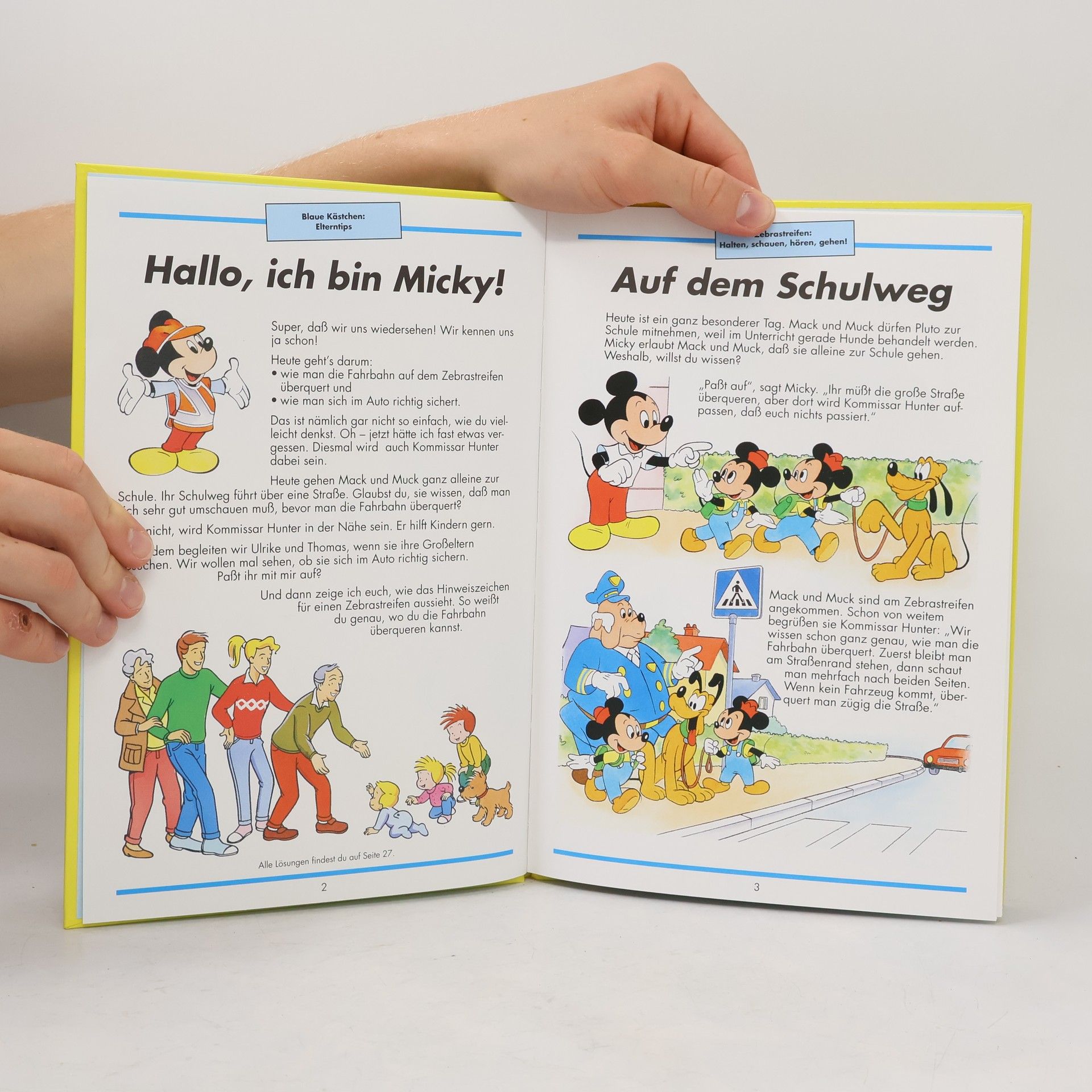 Various authors Mickys Verkehrsschule. Spielen und lernen mit Micky und seinen Freunden