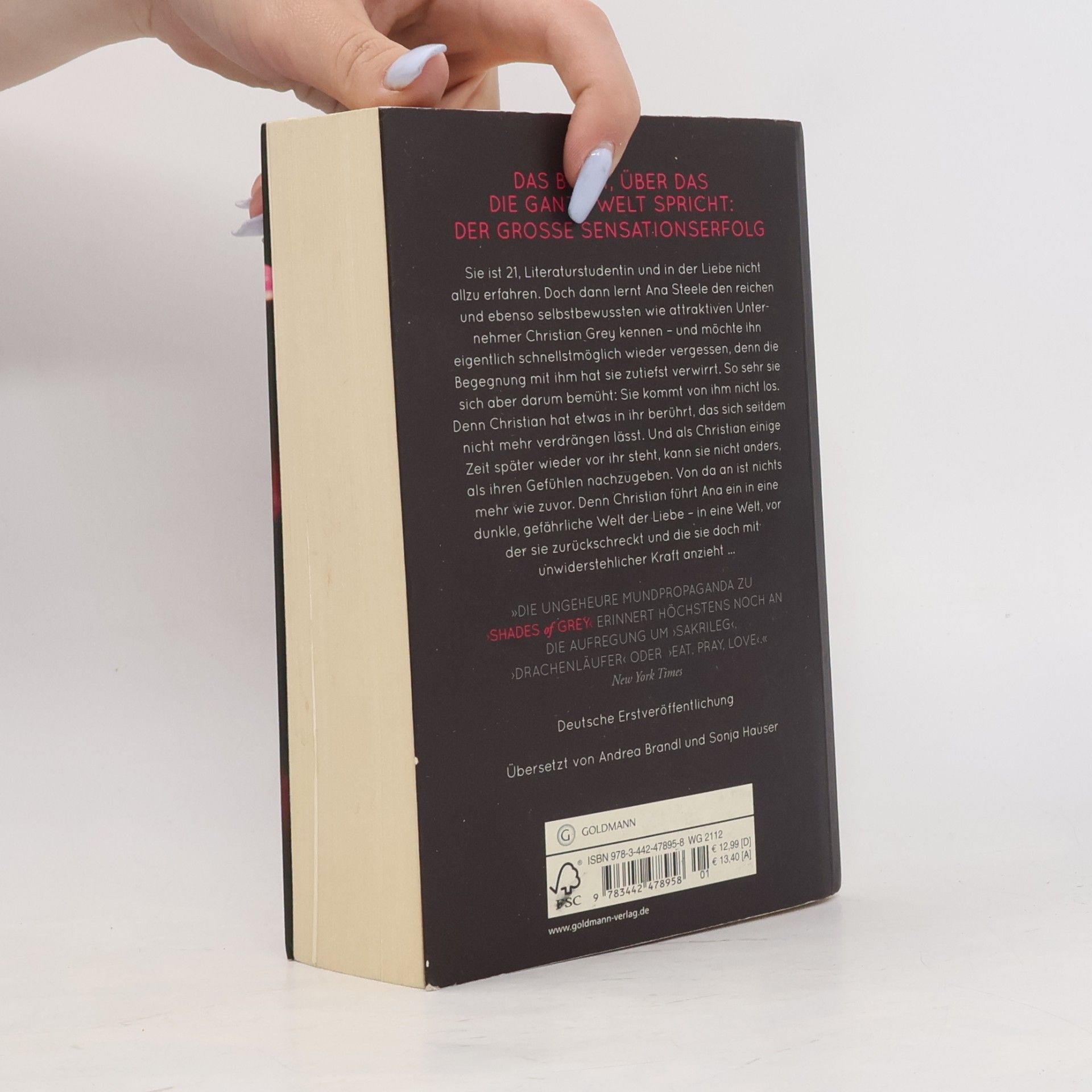 E. L. James Shades of Grey. Geheimes Verlangen