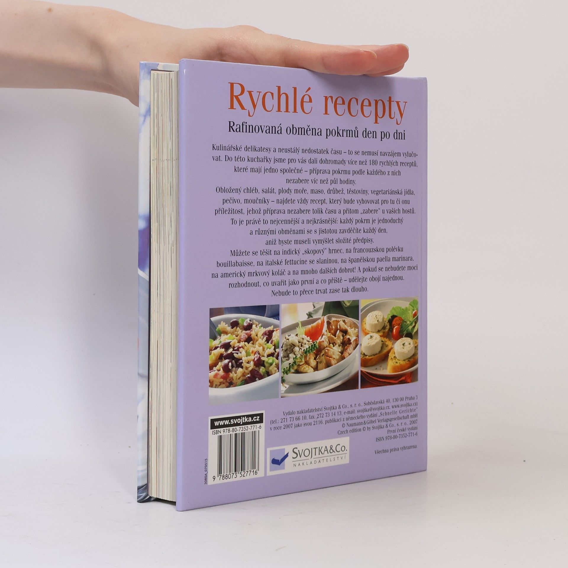 Various authors Rychlé recepty - Rafinovaná obměna pokrmů den po dni