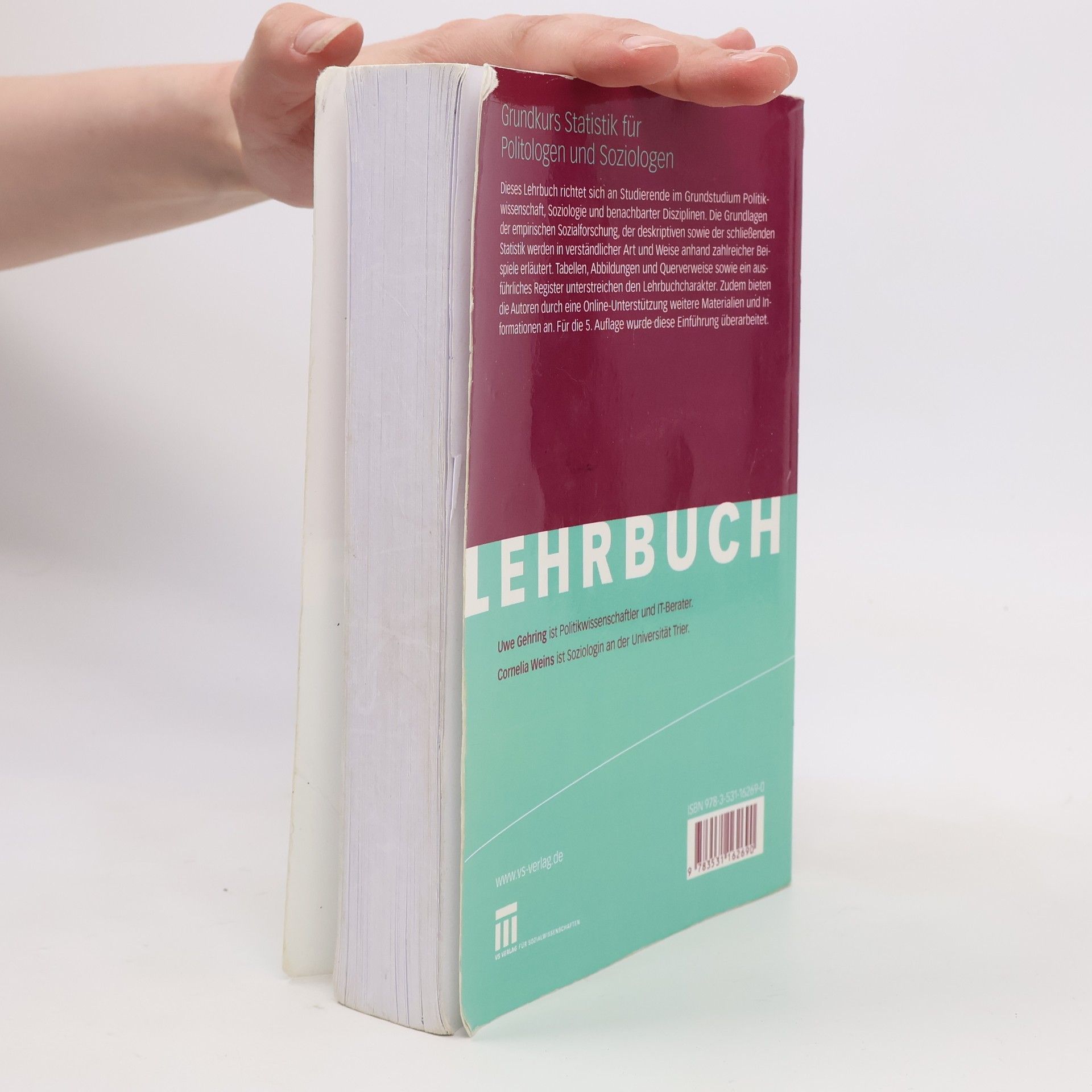 Uwe W. Gehring Grundkurs Statistik für Politologen und Soziologen